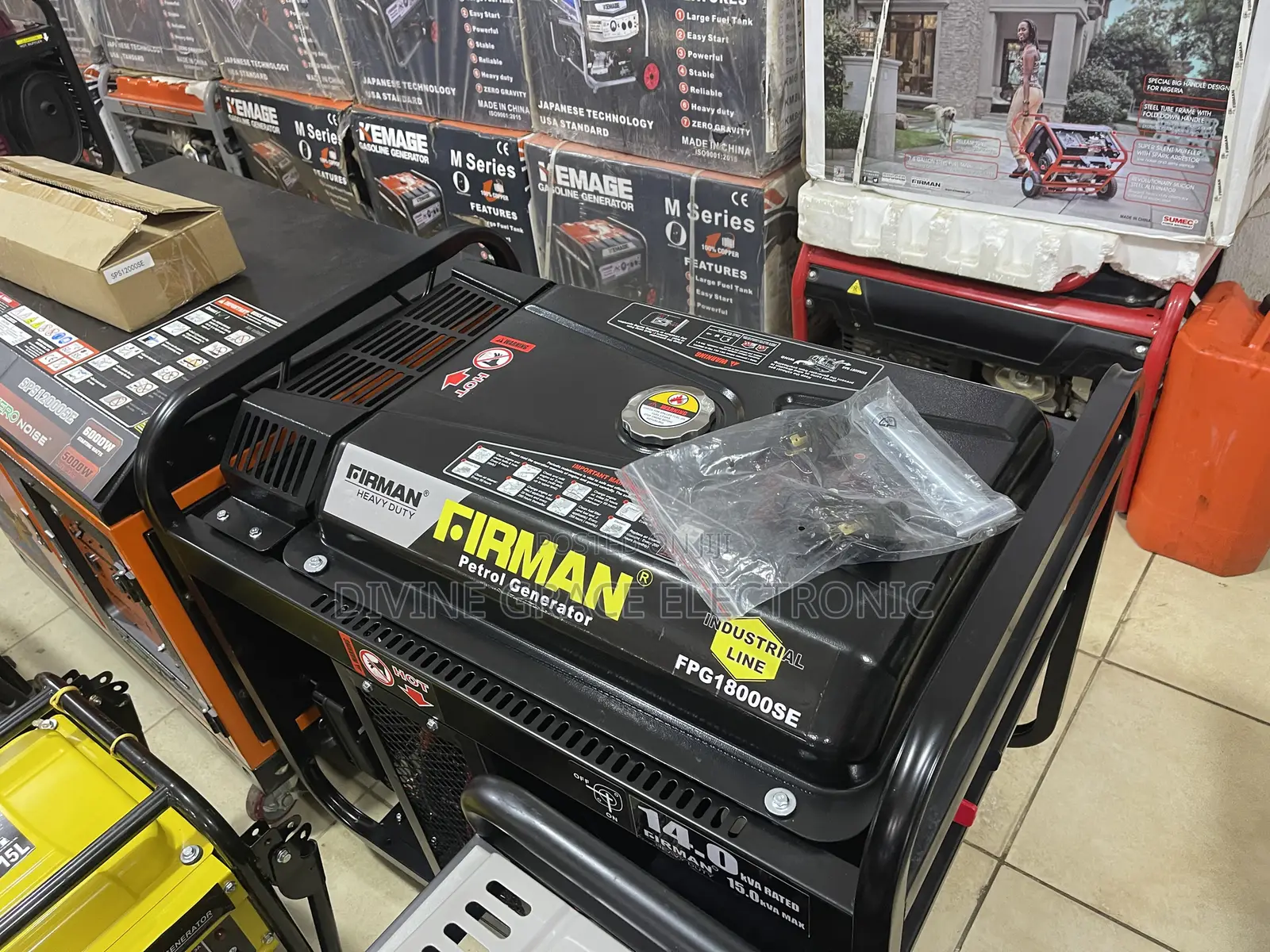15kva Firman Heavy Duty Petrol Generator