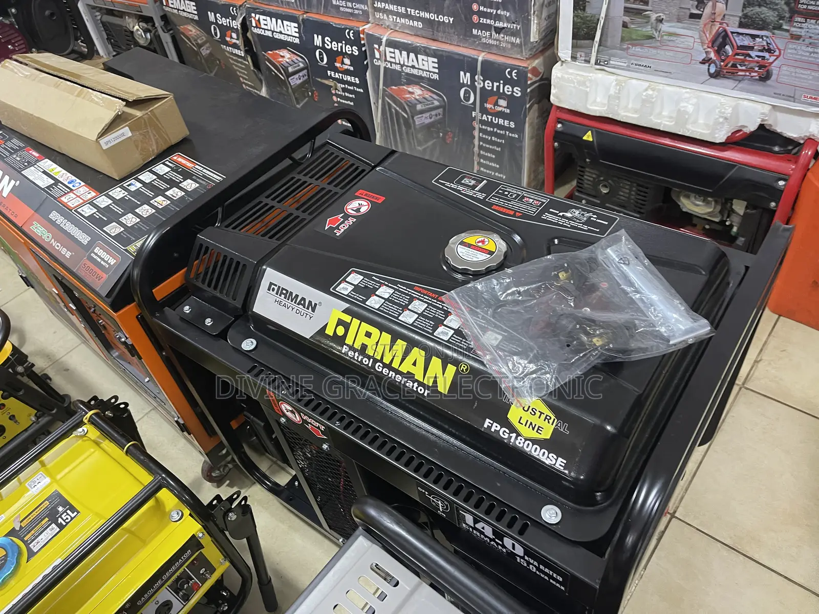 15kva Firman Heavy Duty Petrol Generator