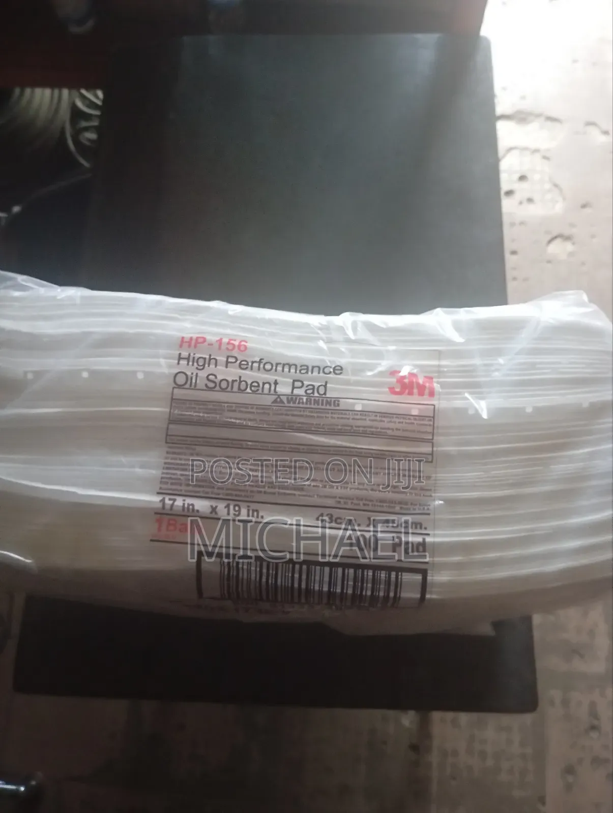 Oil Absorbent Pad 2" Inches