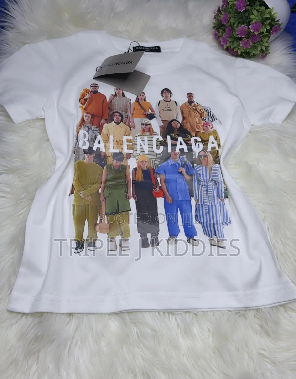 Children Round Neck Top