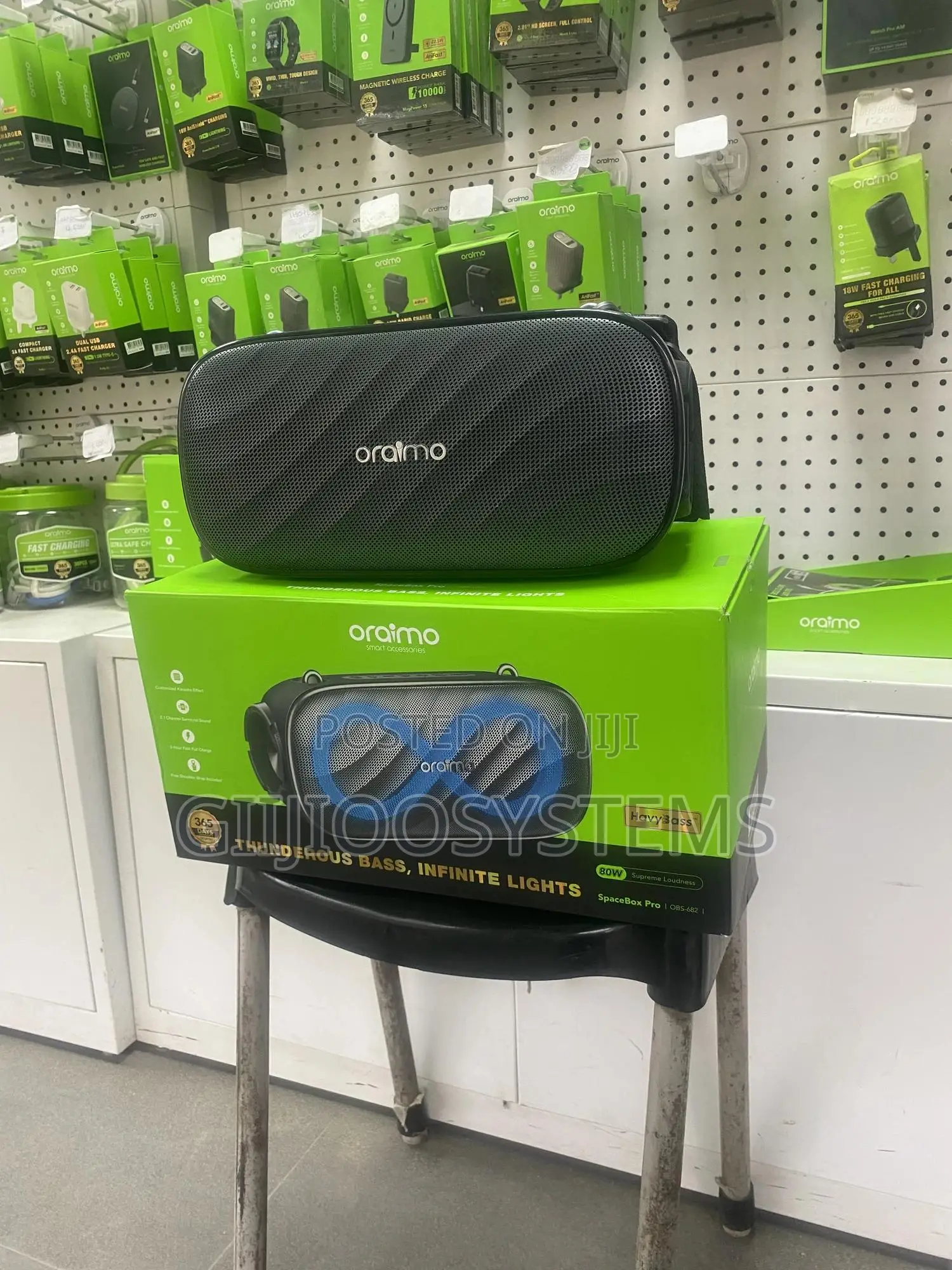 Oraimo Spacebox Pro 80w Karaoke-Support Wireless Speaker