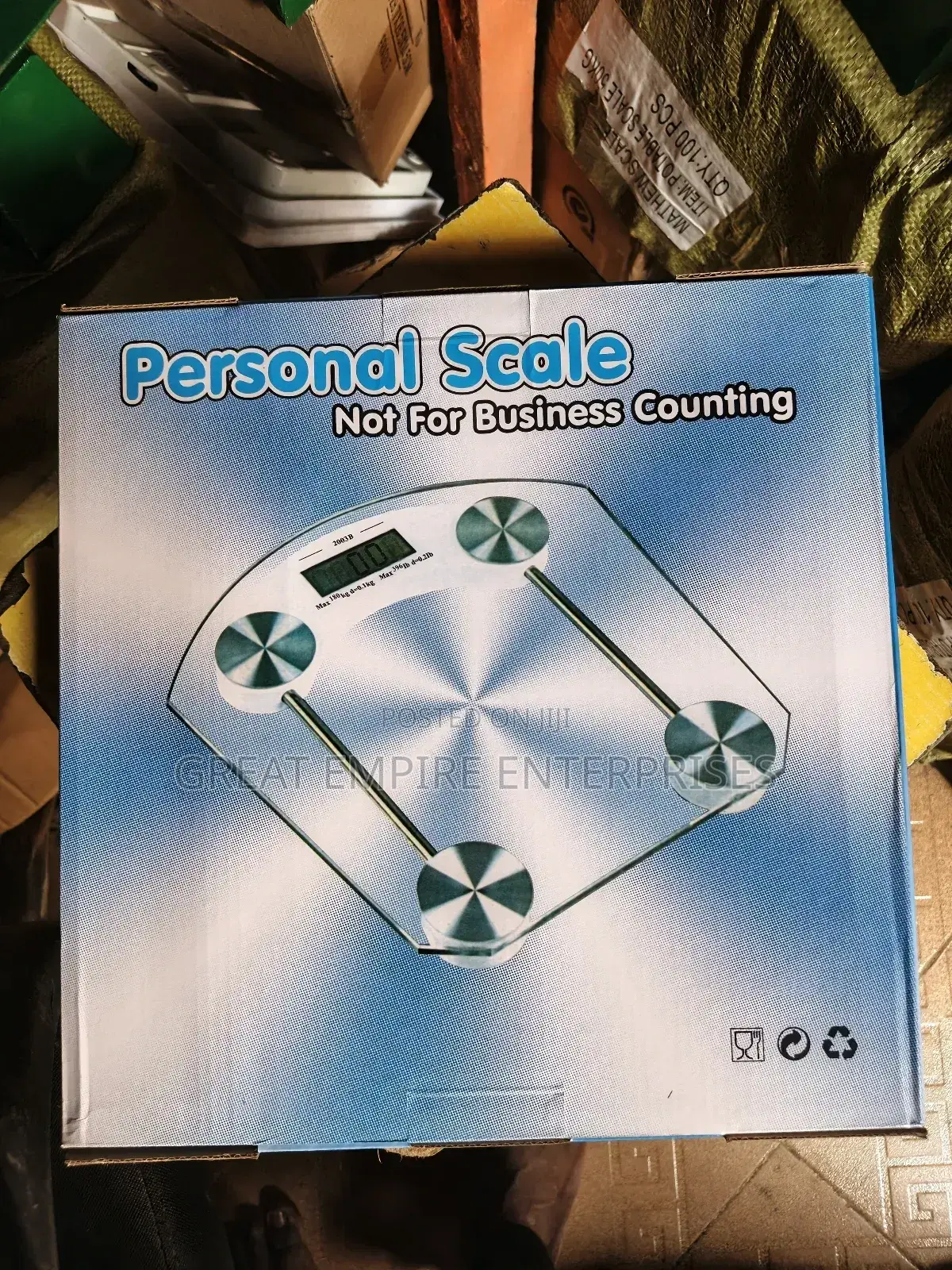 Personal Scale for Human Weight