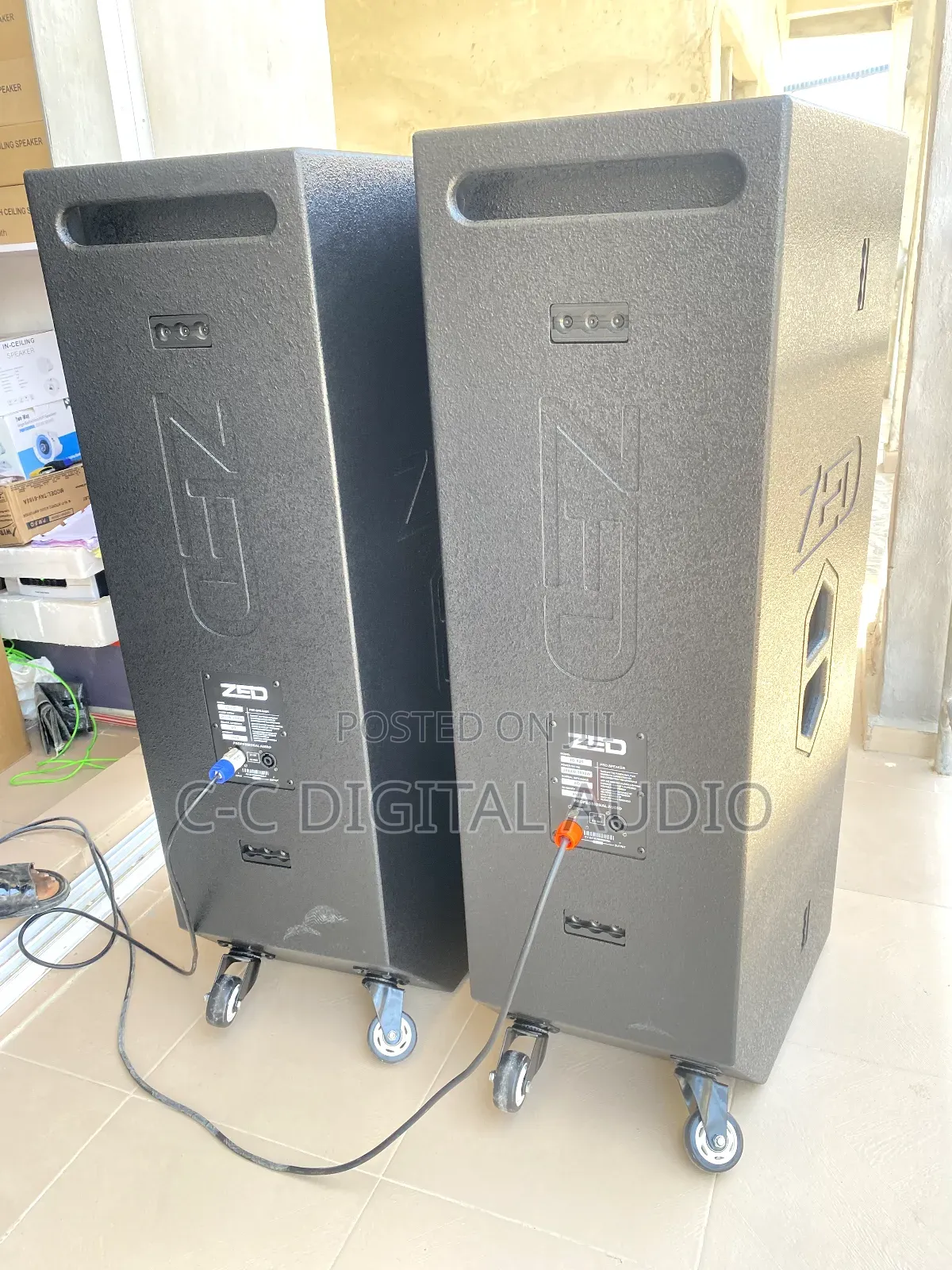 Zed Full Range Professional Speakers