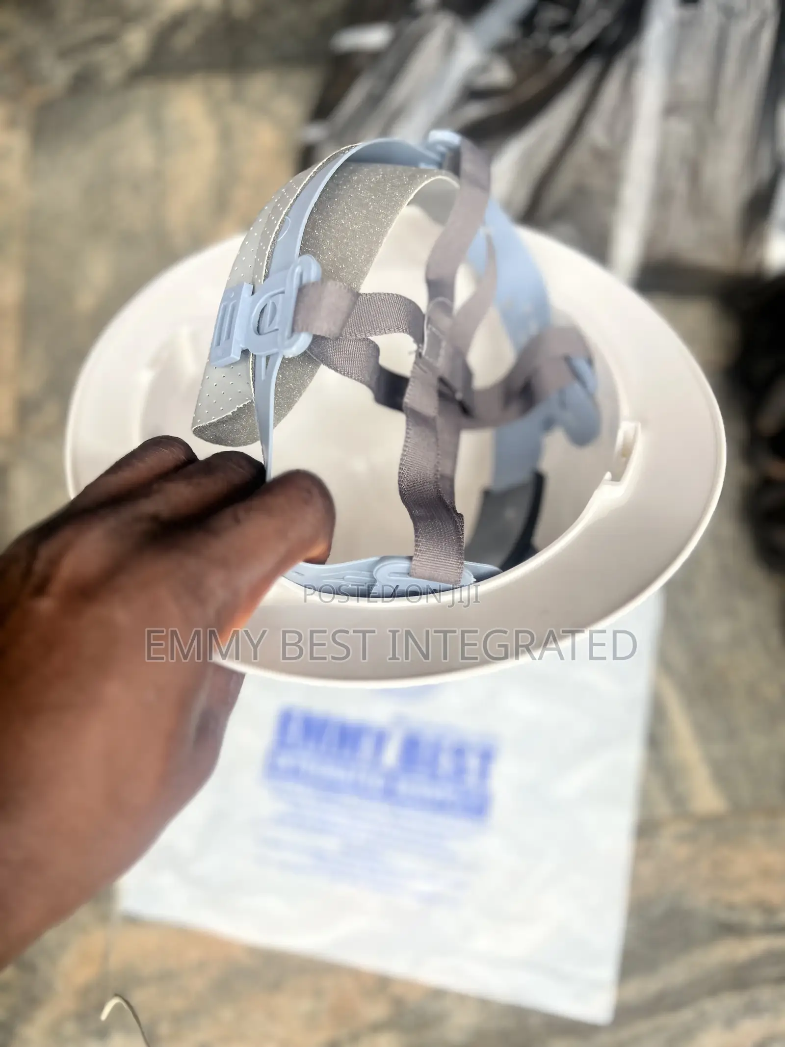 White Safety Helmet