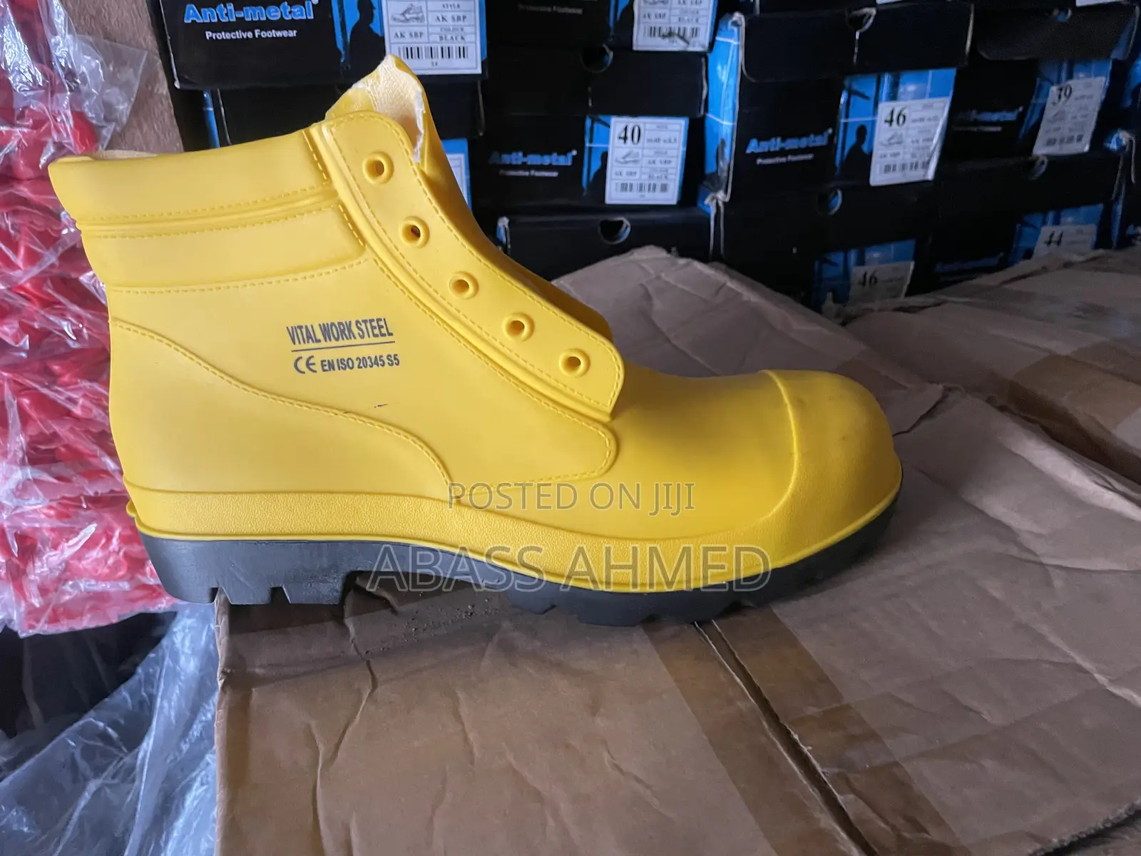 Beta Short Safety Rain Boot