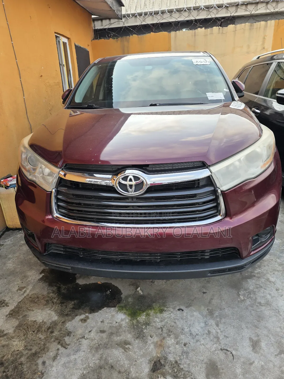Toyota Highlander 2014 Red
