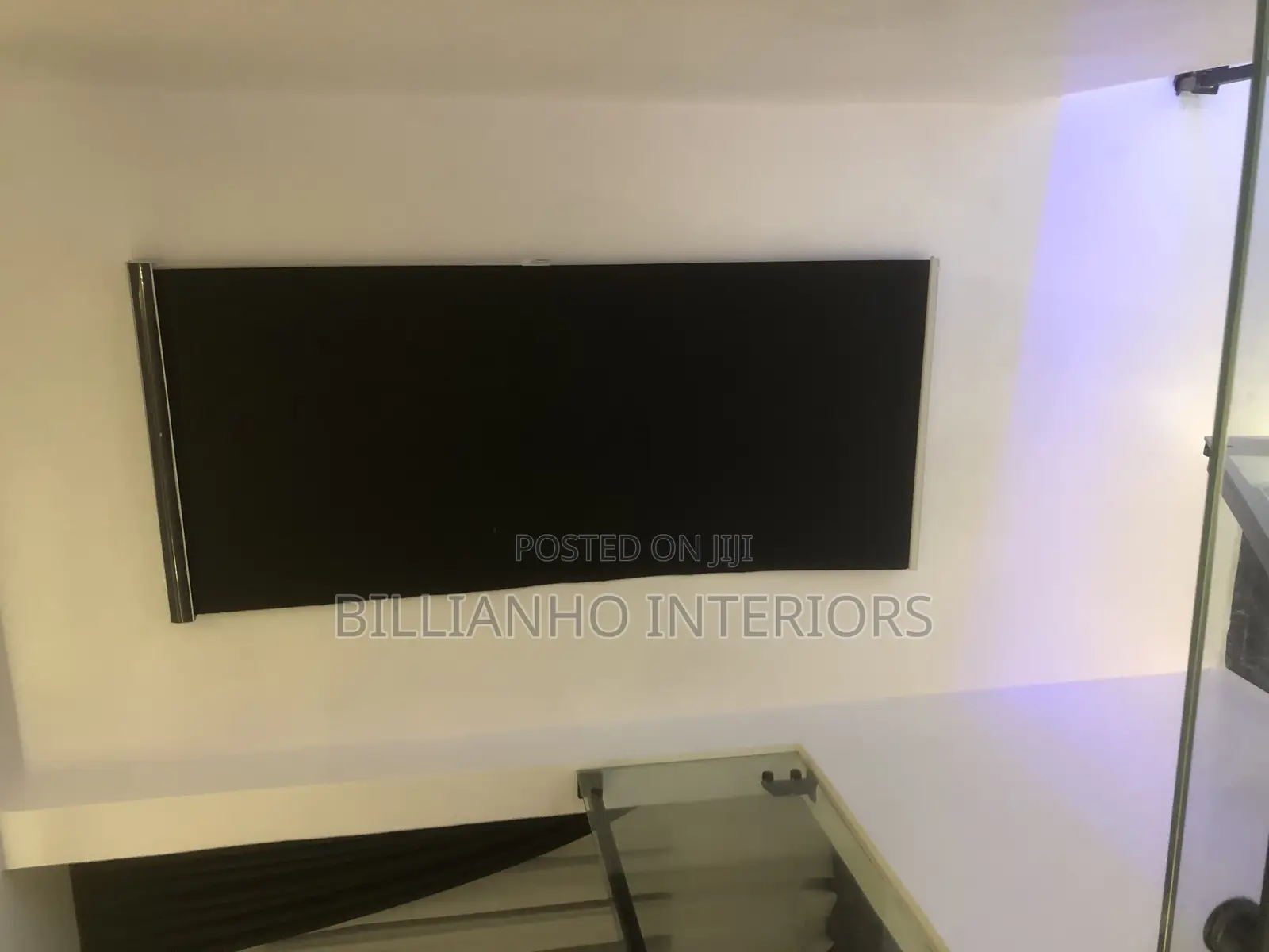 Off White Blackout Blinds and Pure Black Blackout Blinds