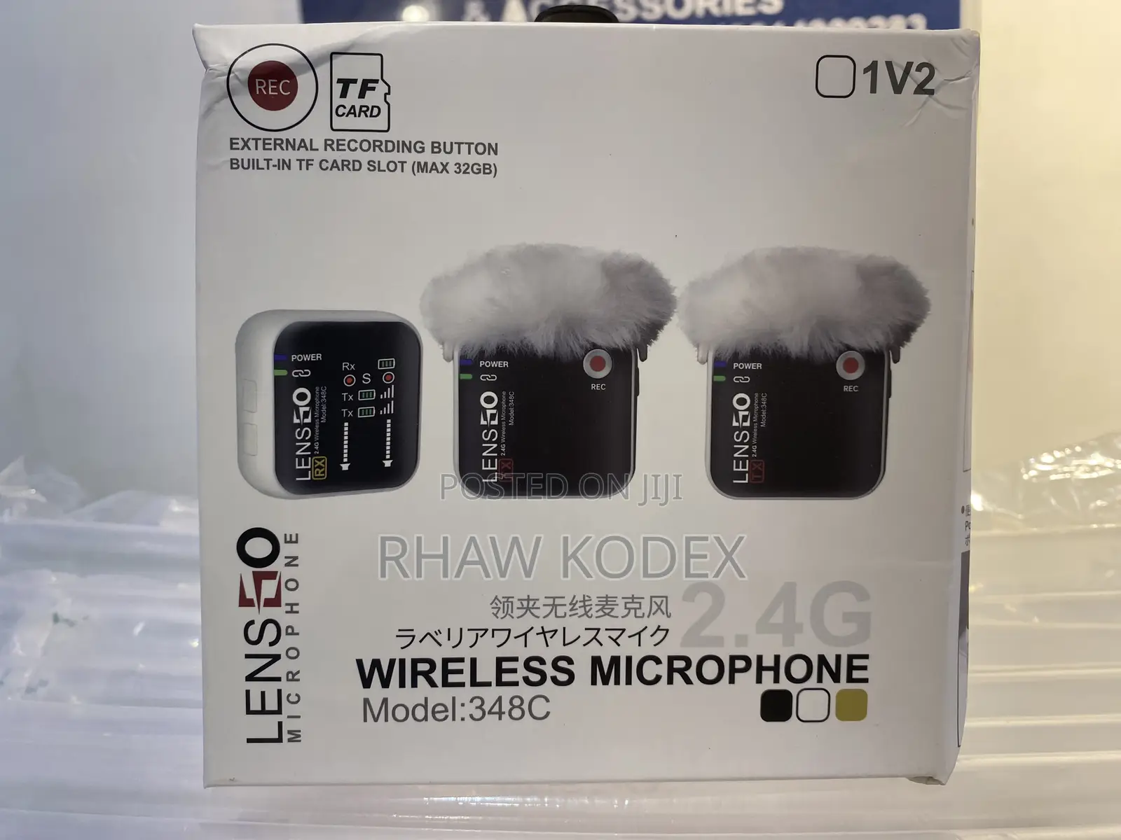 Lensgo Lavalier Wireless Microphone 348c