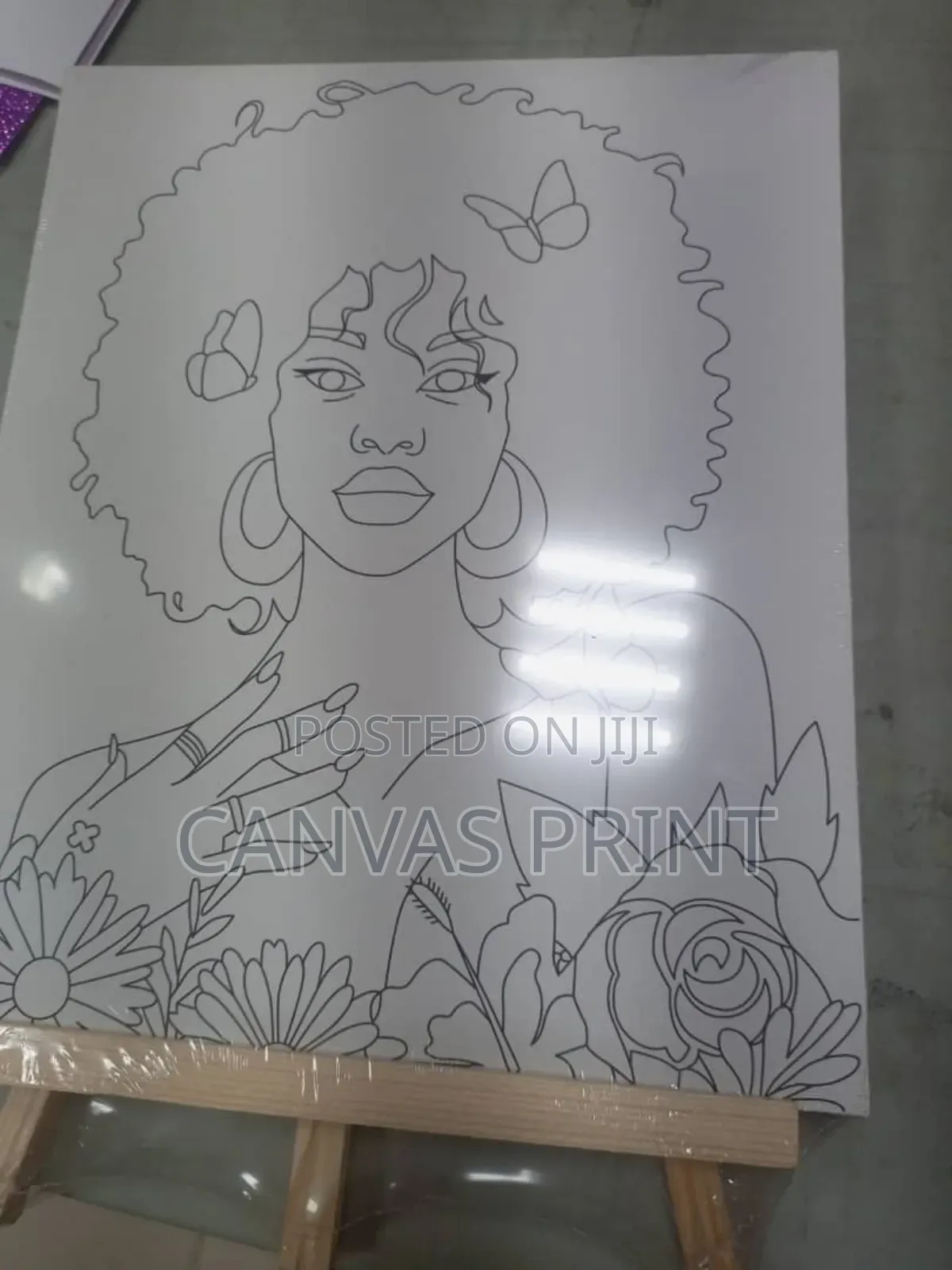 Pre Drawn Canvas Set