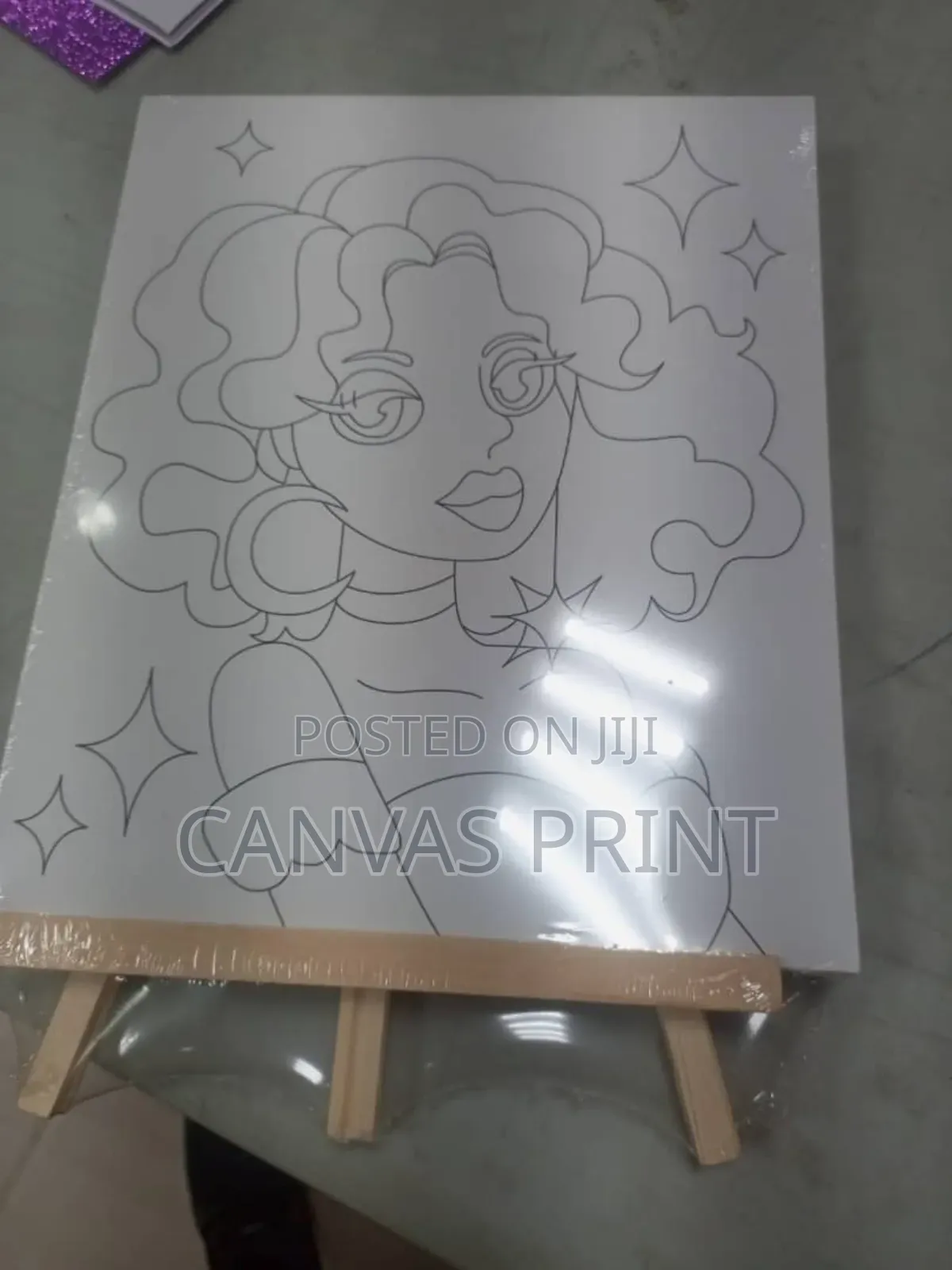 Pre Drawn Canvas Set