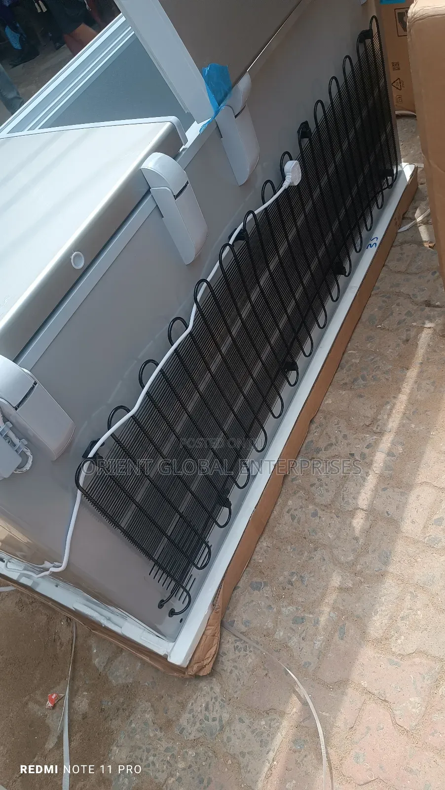 Bruhm 550l Double Door Freezer