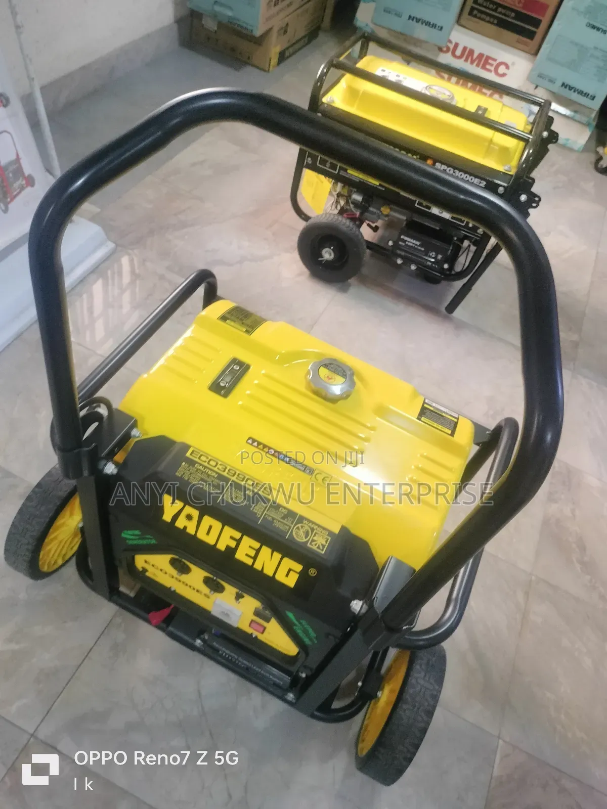 New Elepaq Yadfeng Eco 3990es 5.5kva