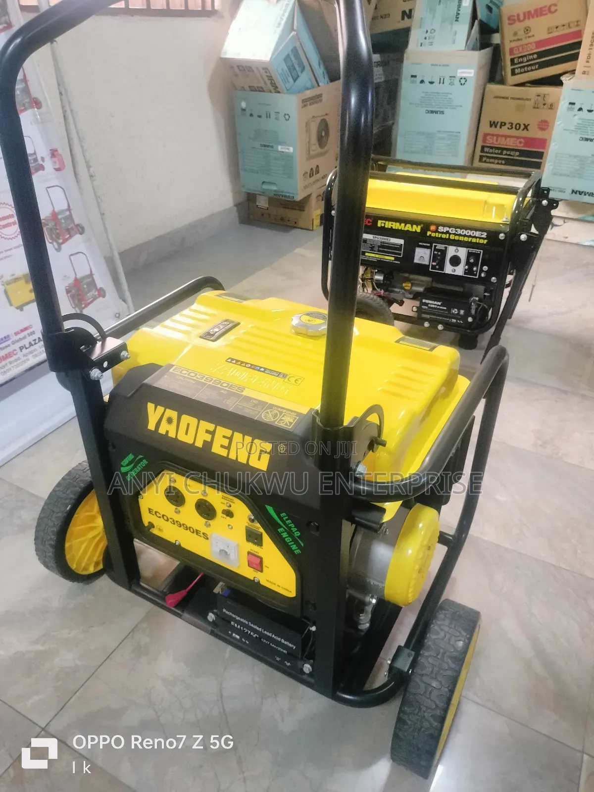 New Elepaq Yadfeng Eco 3990es 5.5kva