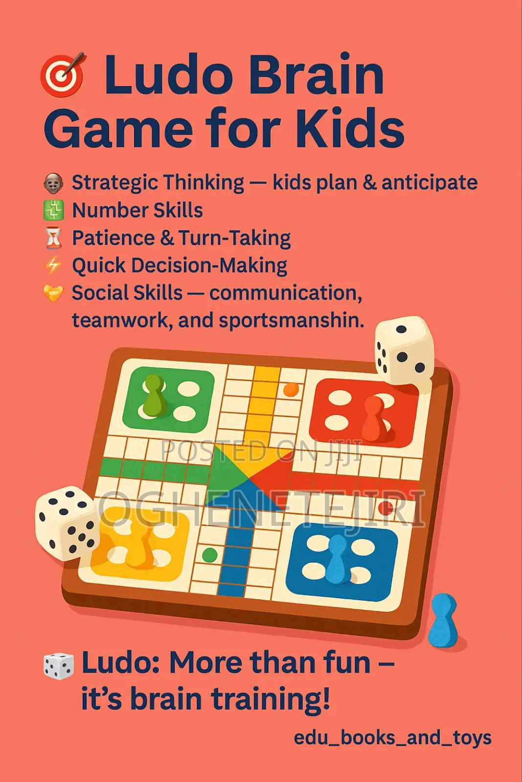Ludo Board Game Ludo Mat – Fun for All Ages!