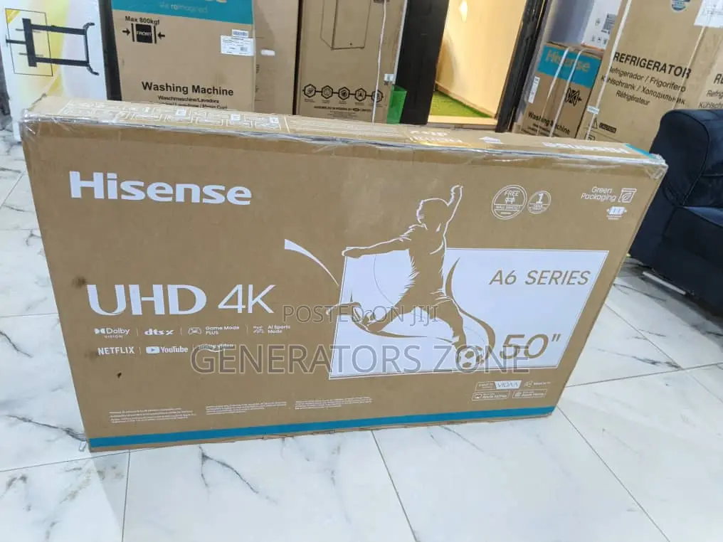 50 Inches Hisense A6 Series A6n Uhd Smart Television