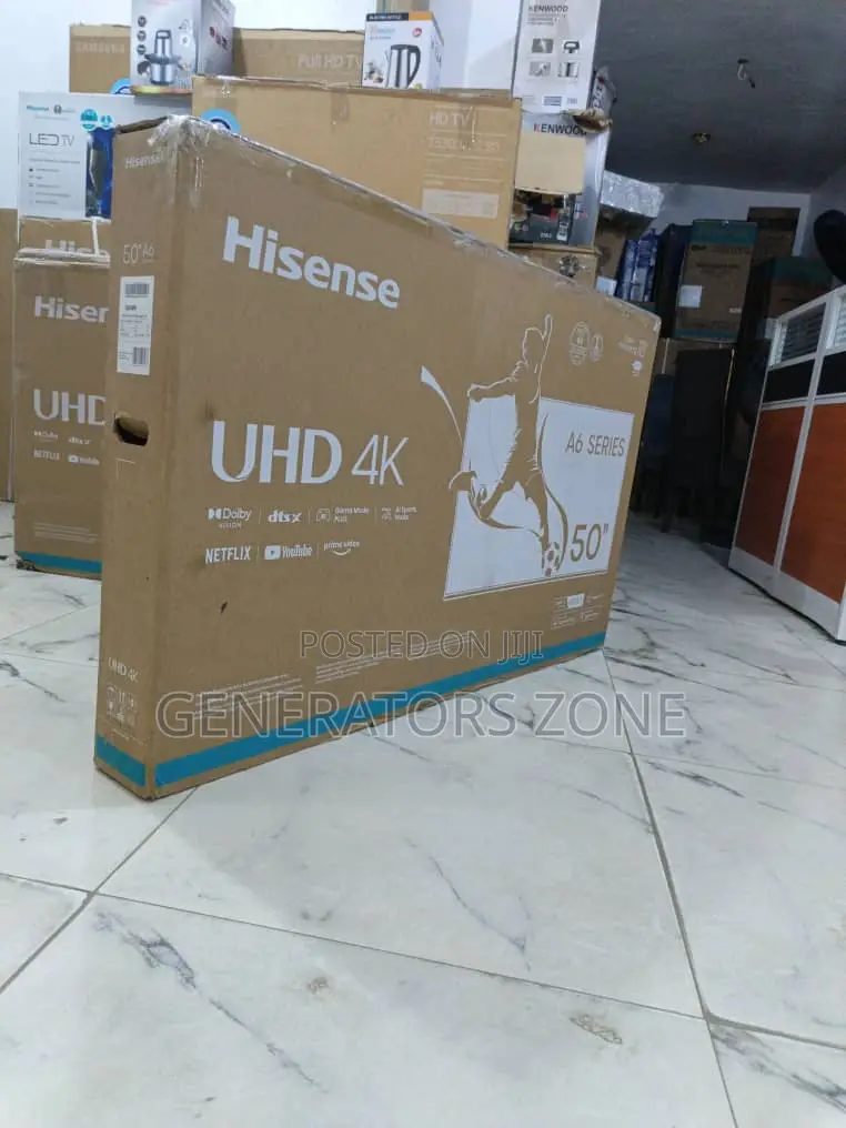 50 Inches Hisense A6 Series A6n Uhd Smart Television