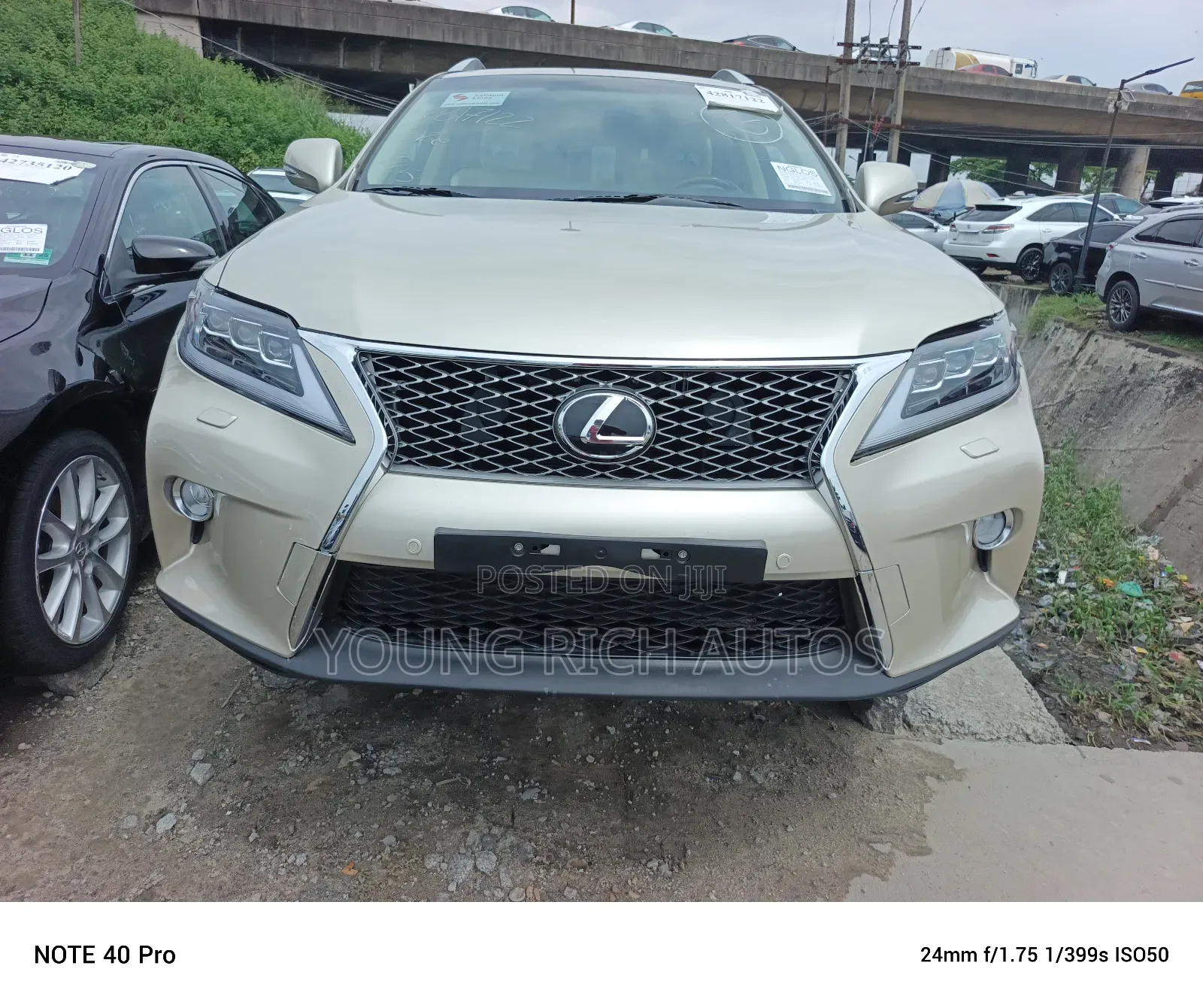 Lexus RX 350 FWD 2014 Gold