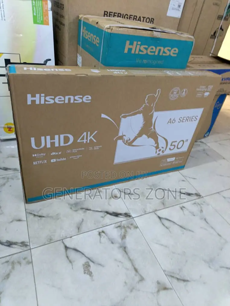 50 Inches Hisense A6n Uhd Smart Viewing Display
