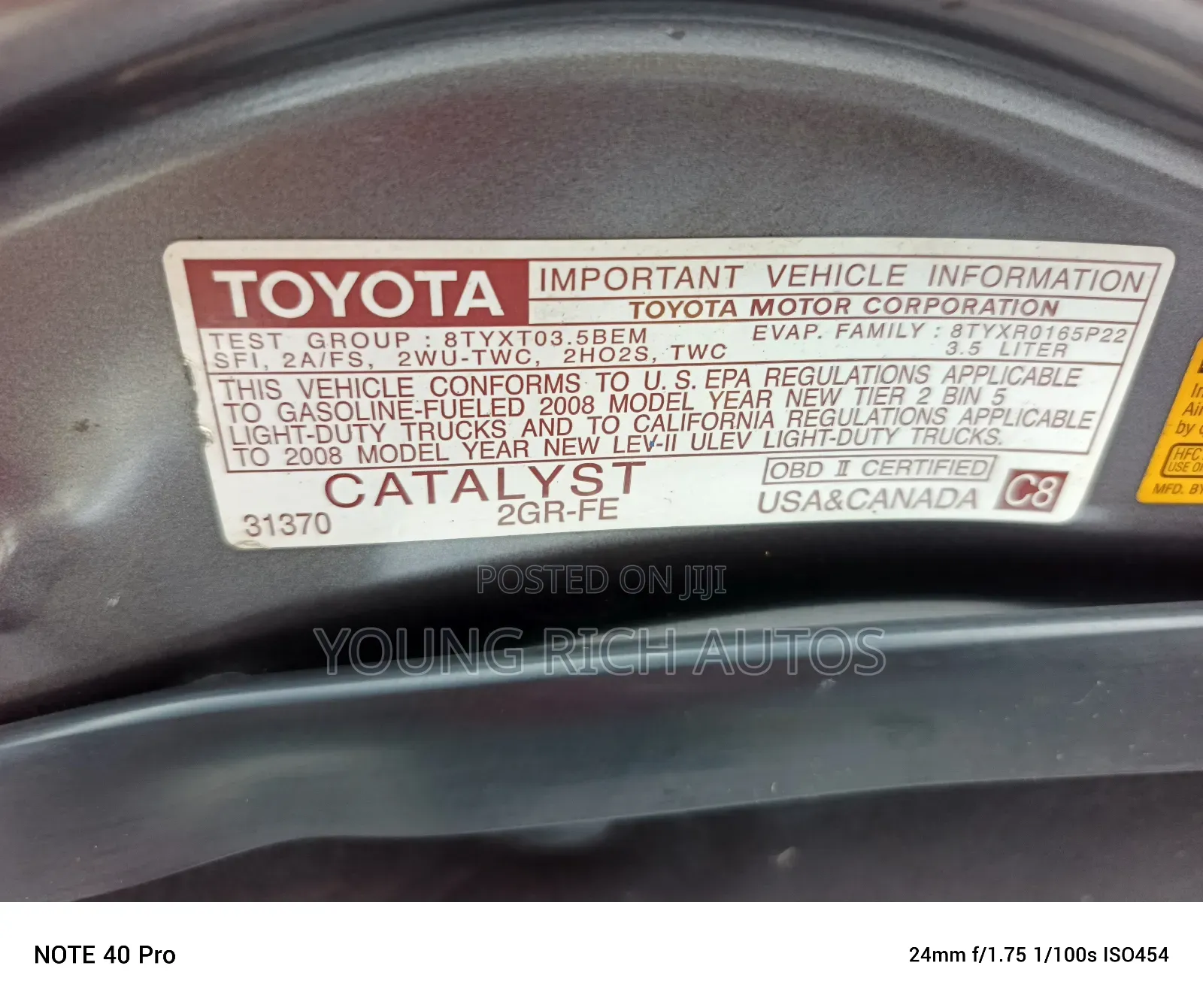 Toyota Highlander 2008 Gray
