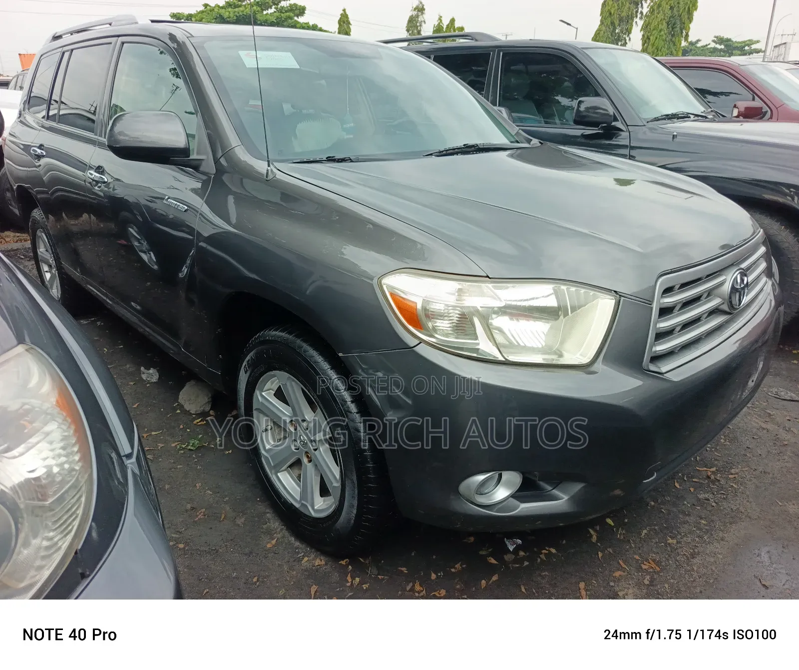 Toyota Highlander 2008 Gray