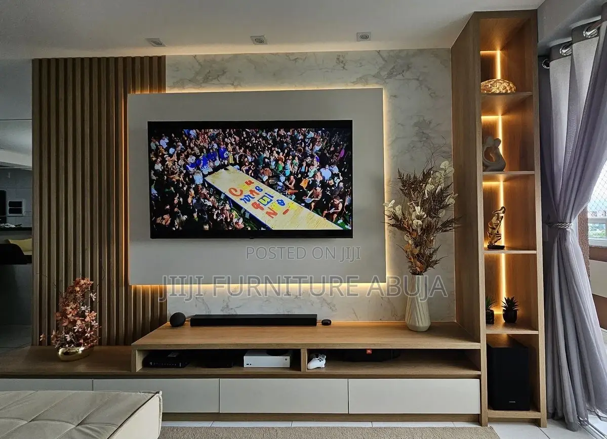 Winter Beauty Tv Console