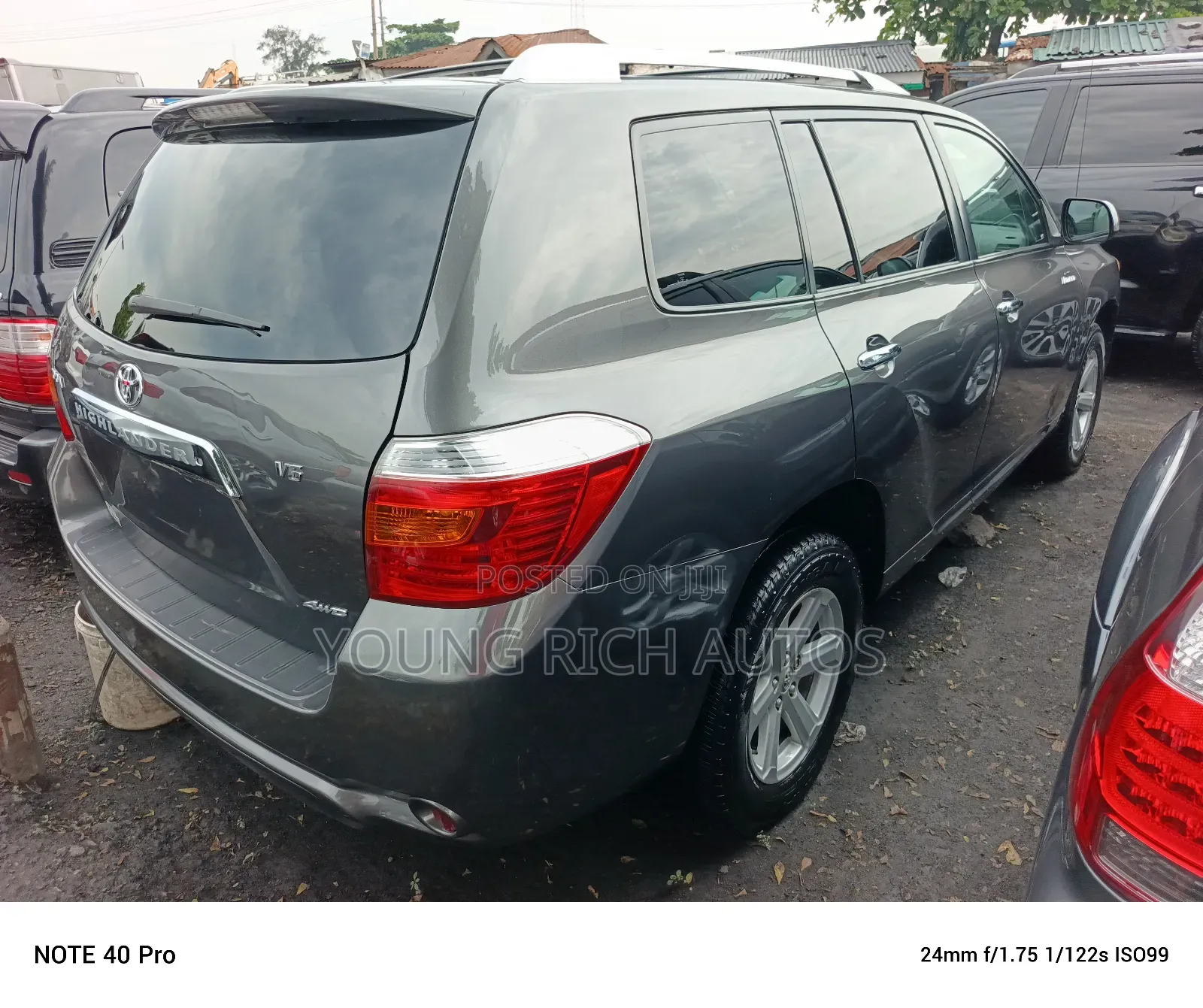 Toyota Highlander 2008 Gray