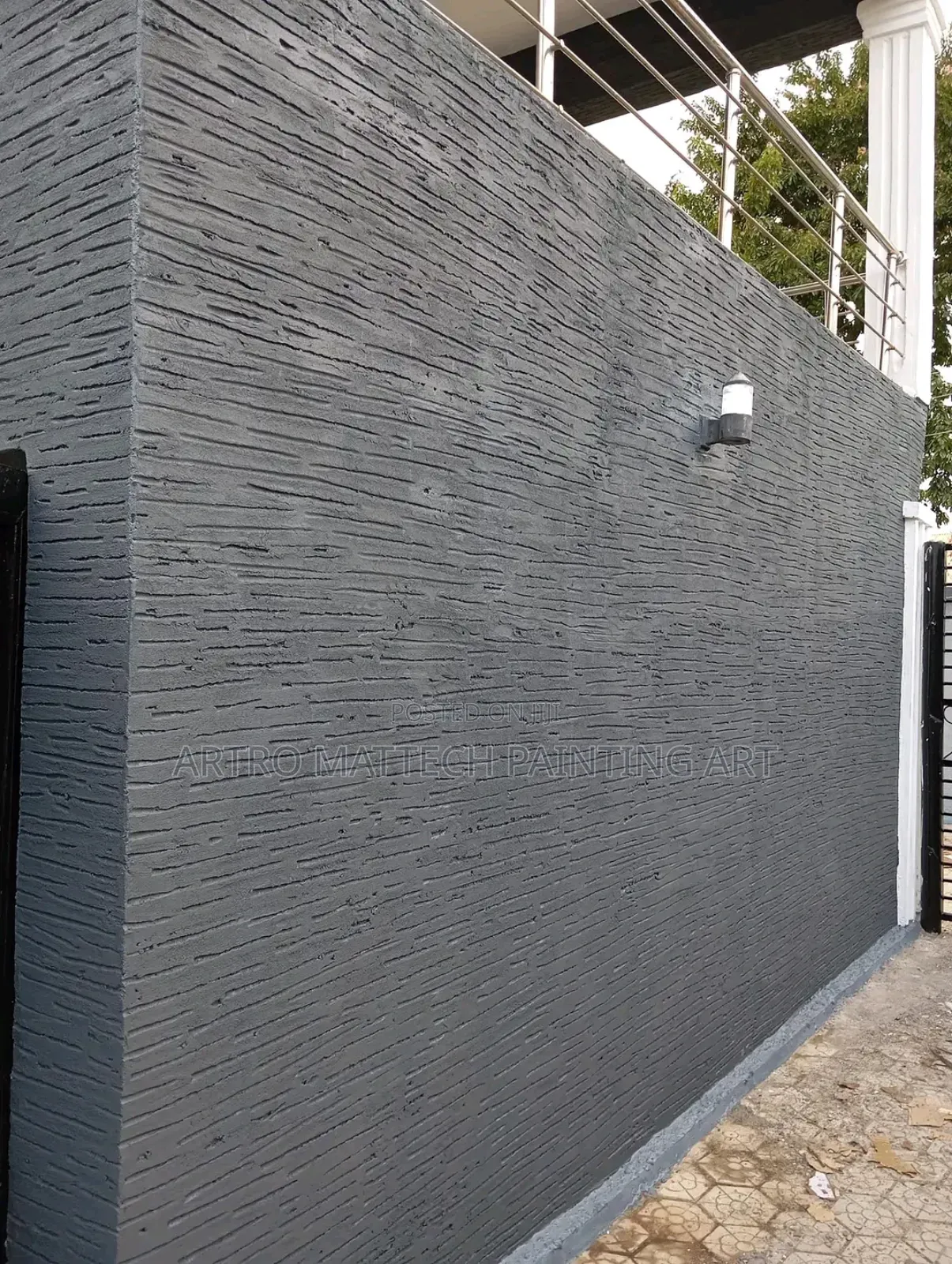 Gravitex Painting, Produce and Application.