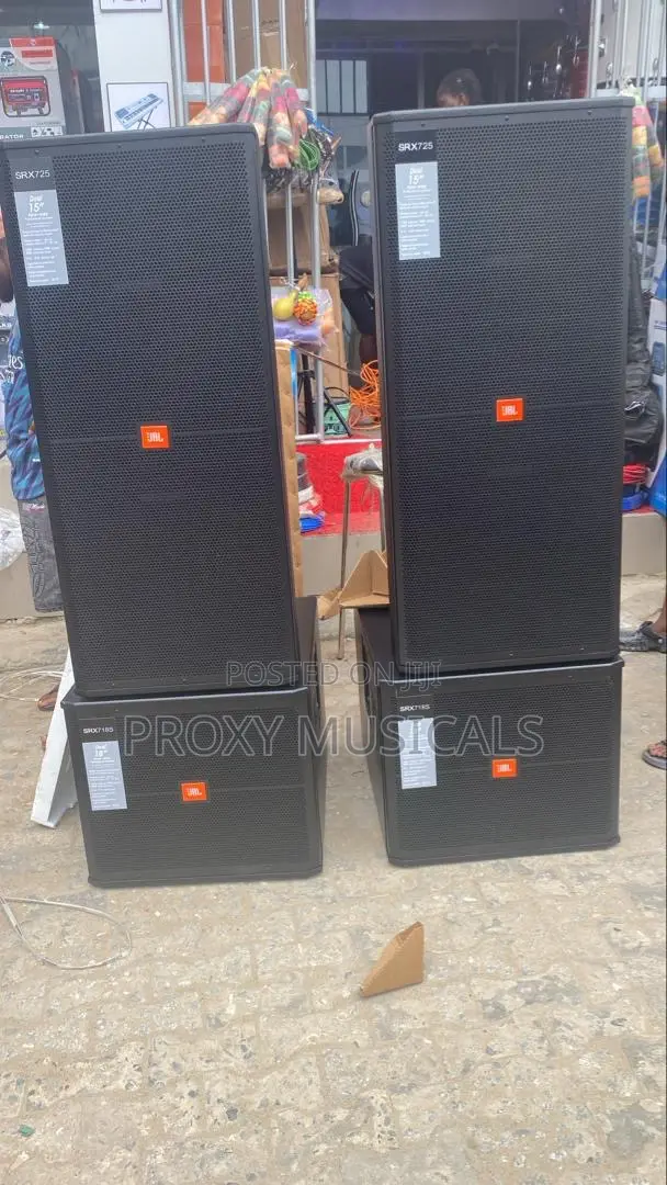 JBL Full Range Speakers and Single Subwoofer Speakers