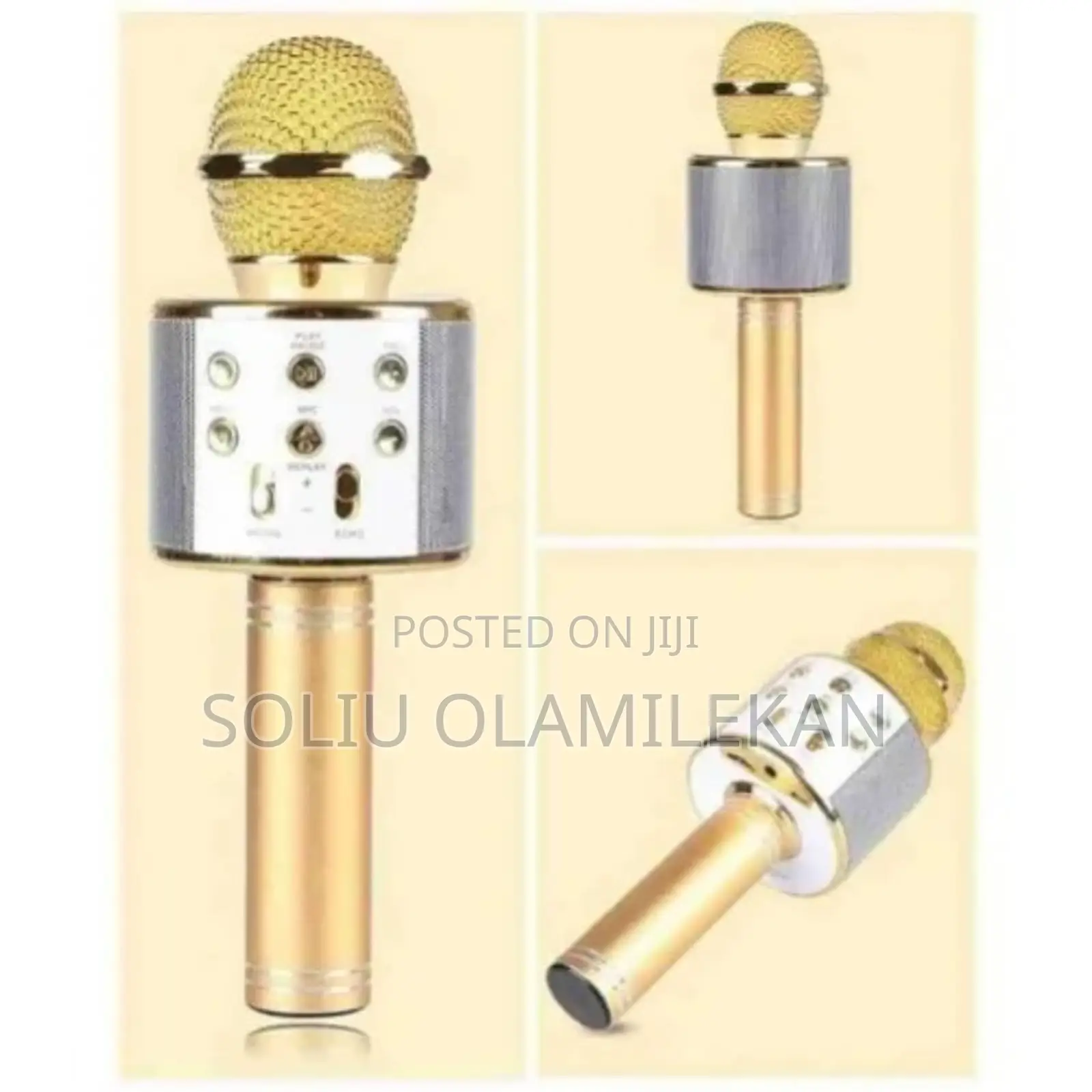 Wireless Bluetooth Karaoke Microphone