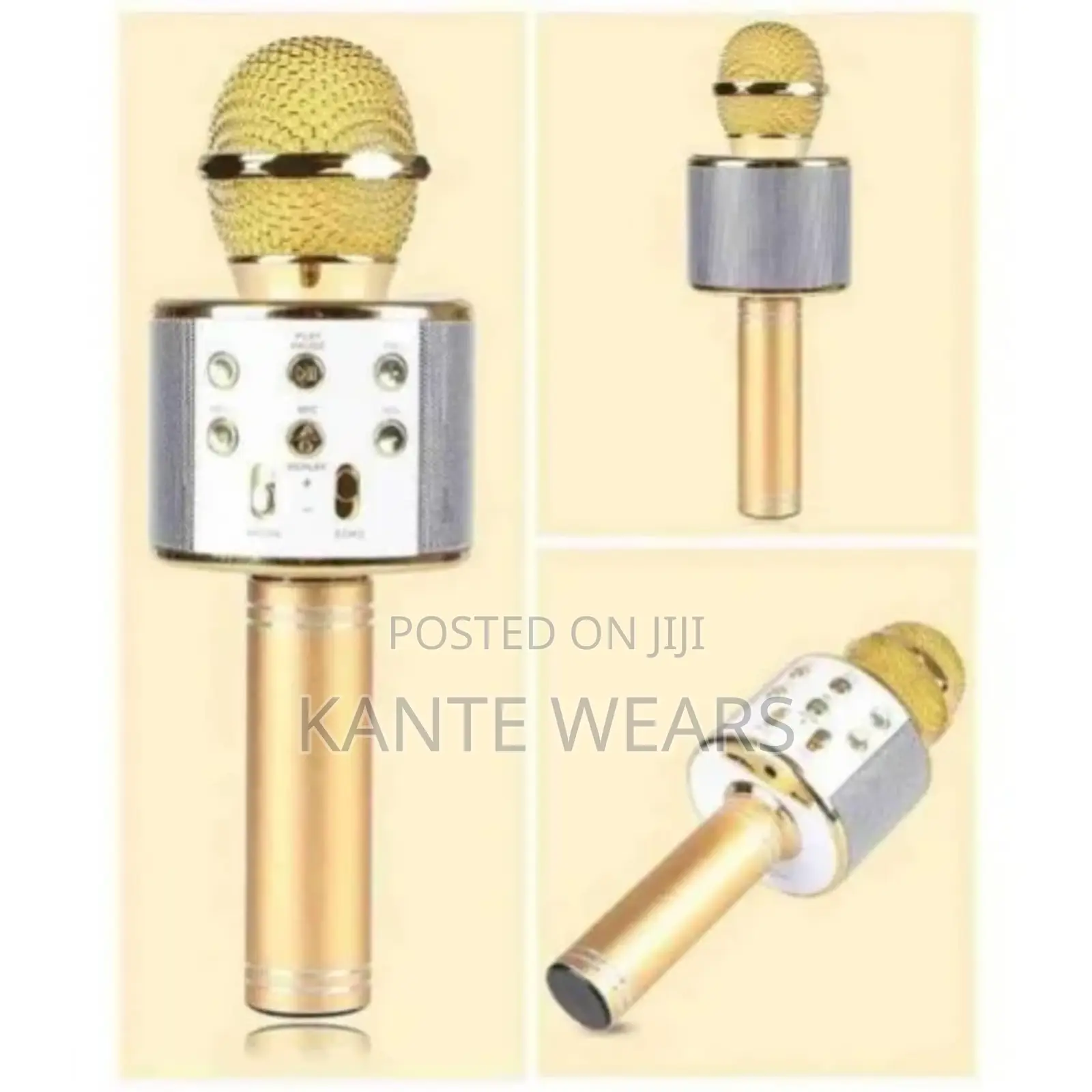 Wireless Bluetooth Karaoke Microphone
