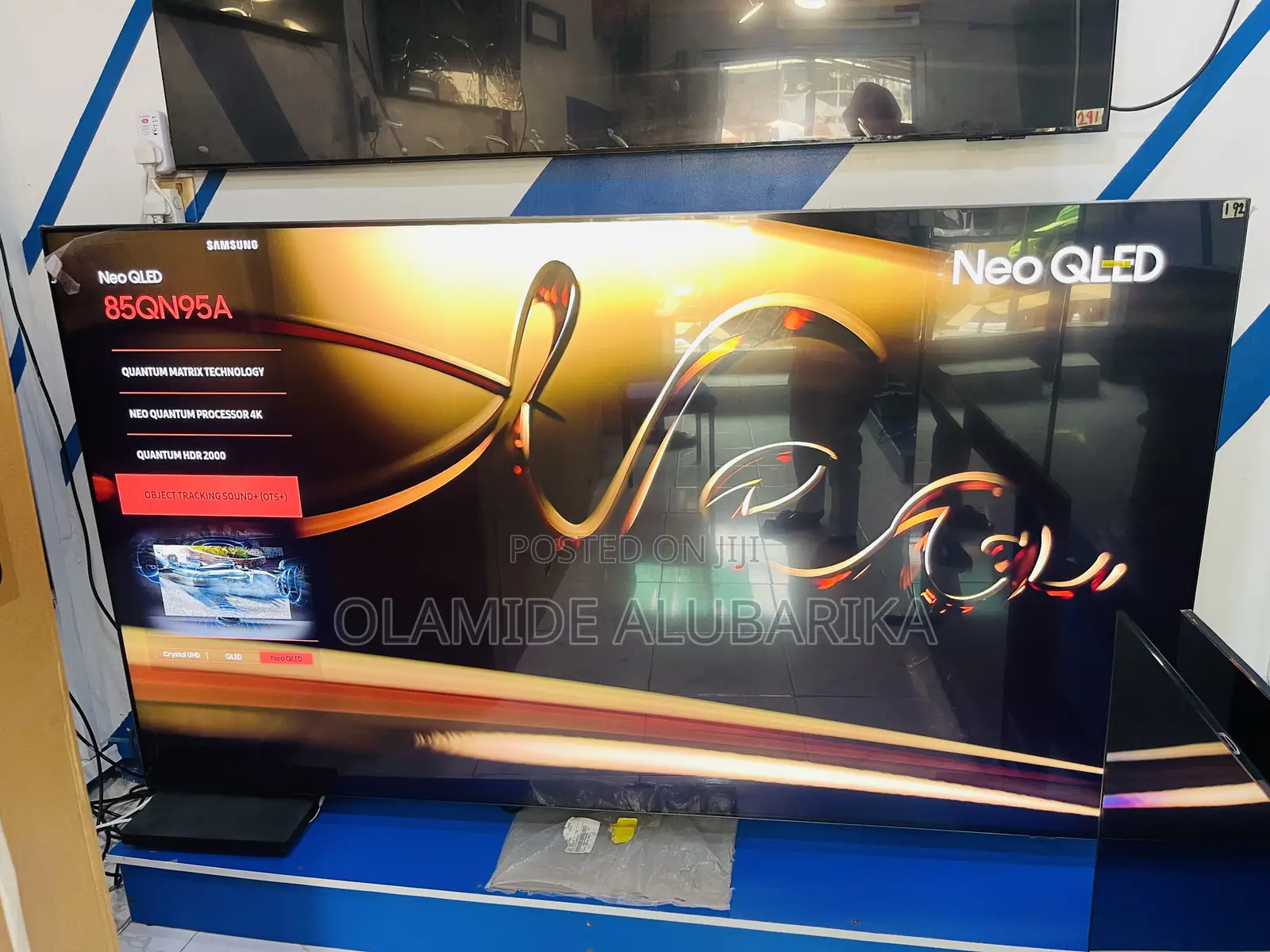 Samsung Neo Qled 85” Qn95a Quantum Processor , HDR 2000 Rate 120hz
