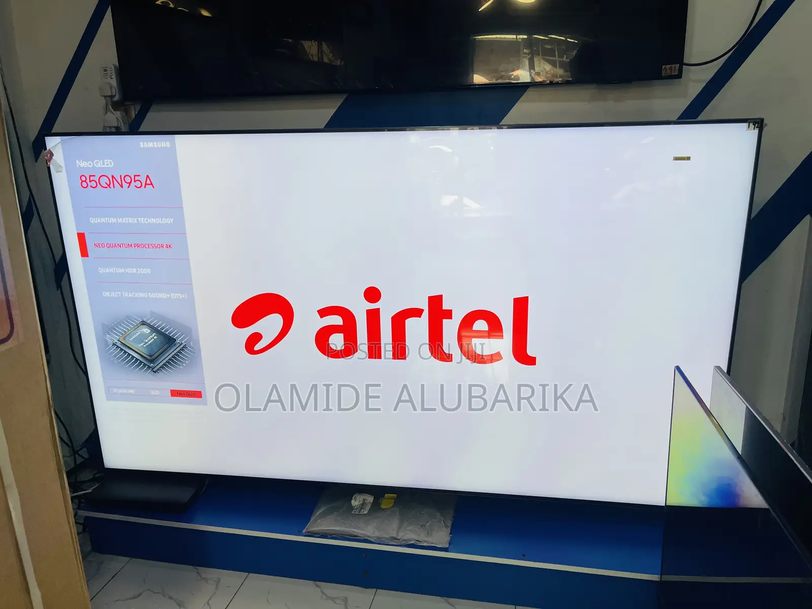 Samsung Neo Qled 85” Qn95a Quantum Processor , HDR 2000 Rate 120hz