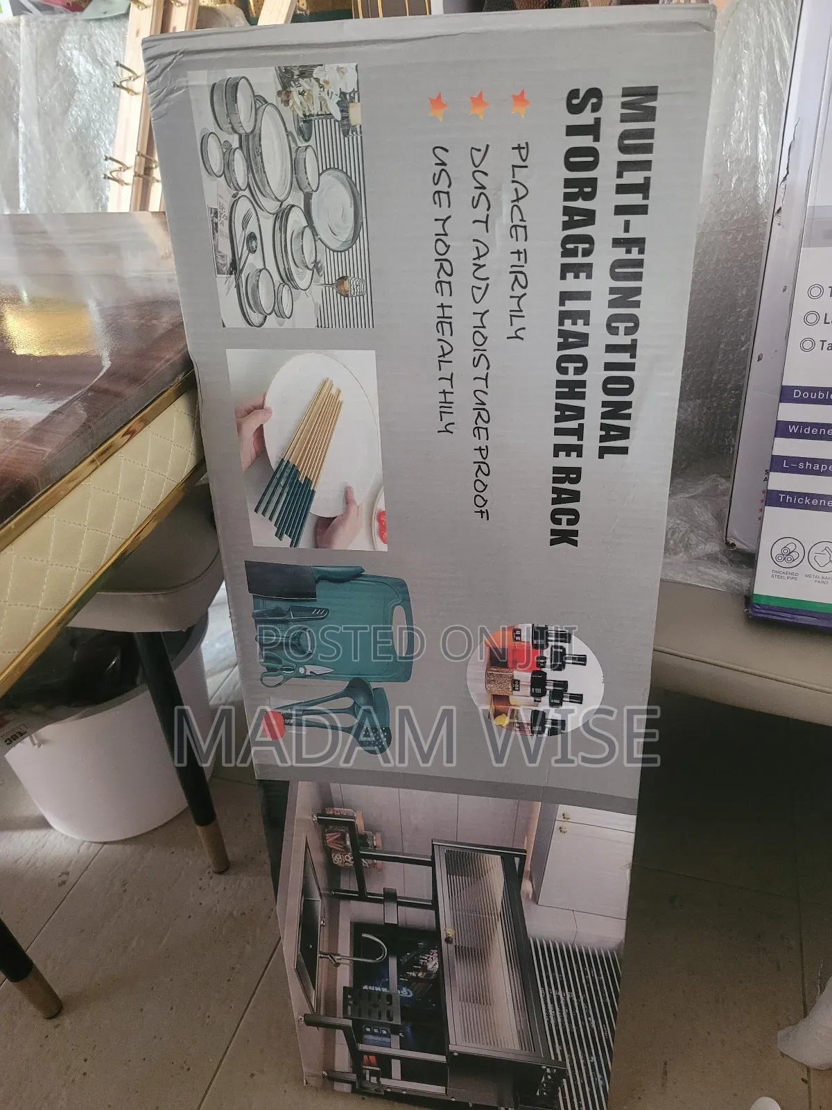 Multi-Function Storage Rack