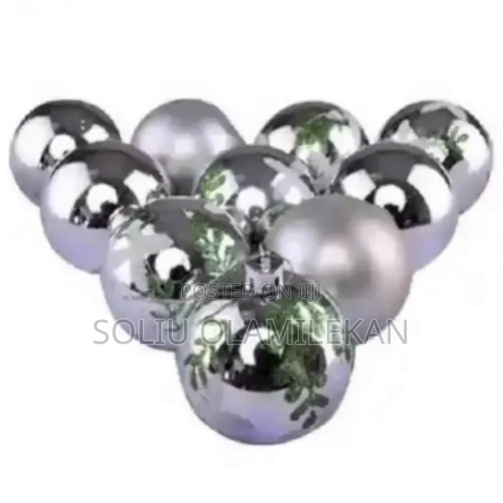 Christmas Decoration Balls - 10 PCS