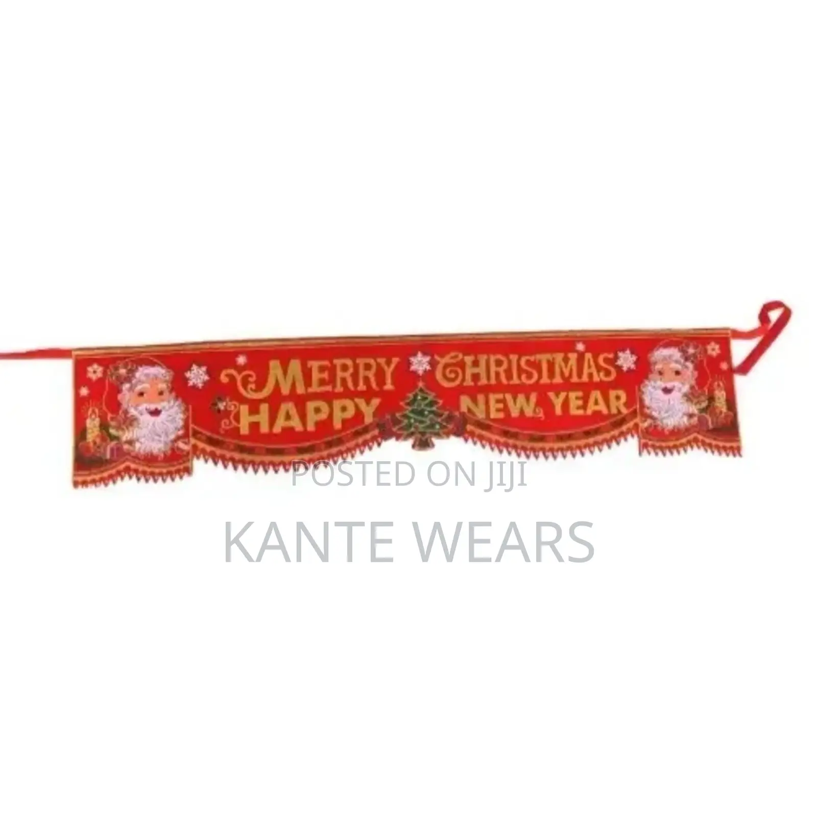 Merry Christmas Banner - Garland