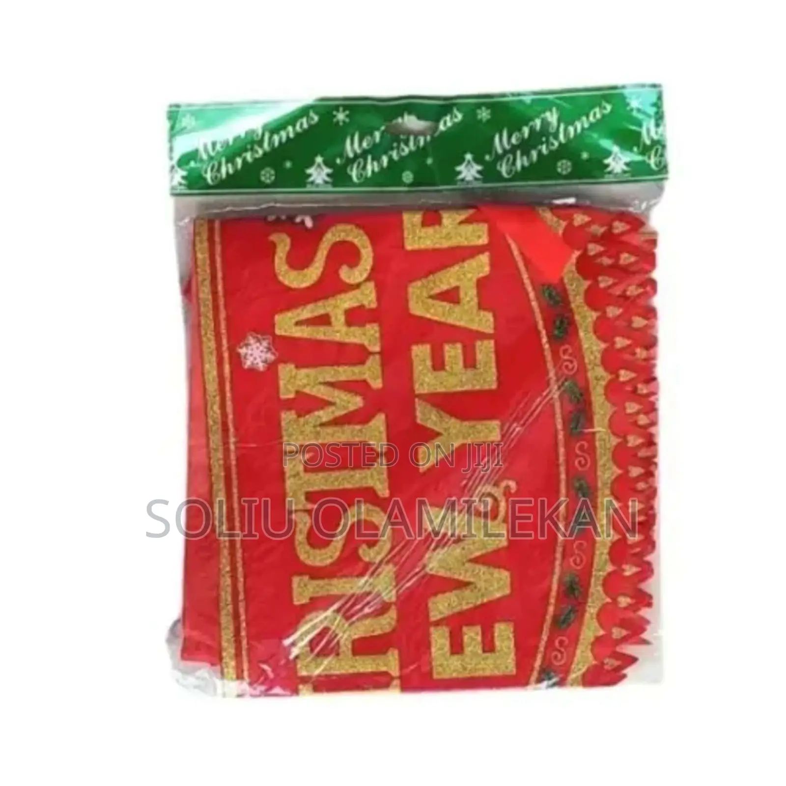 Merry Christmas Banner - Garland