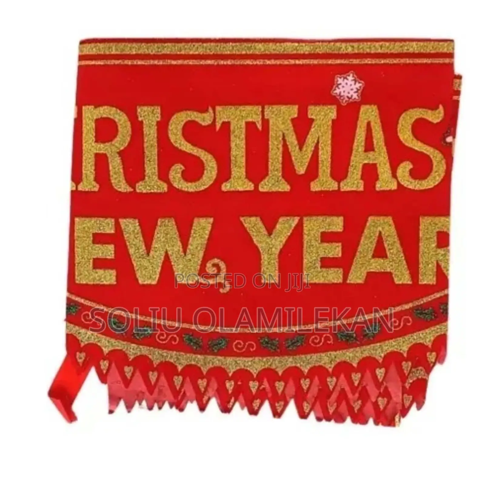 Merry Christmas Banner - Garland