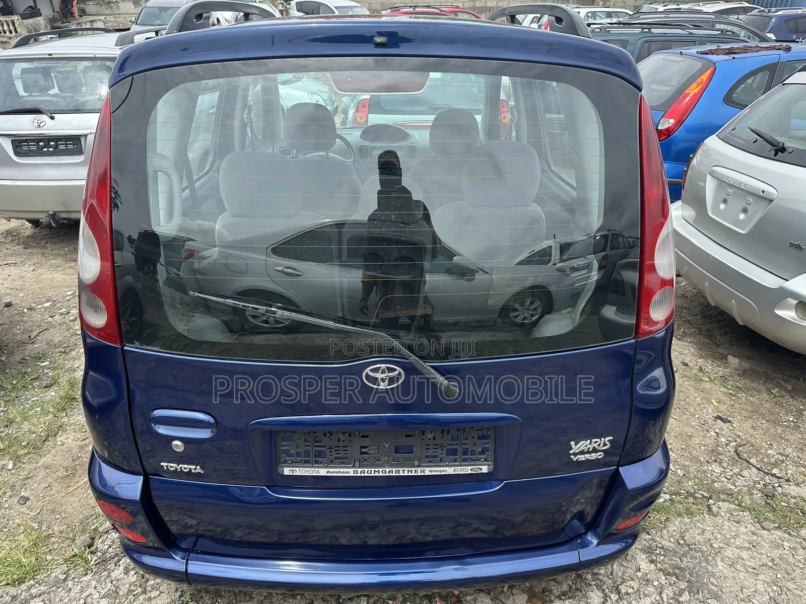 Toyota Yaris 2003 Blue