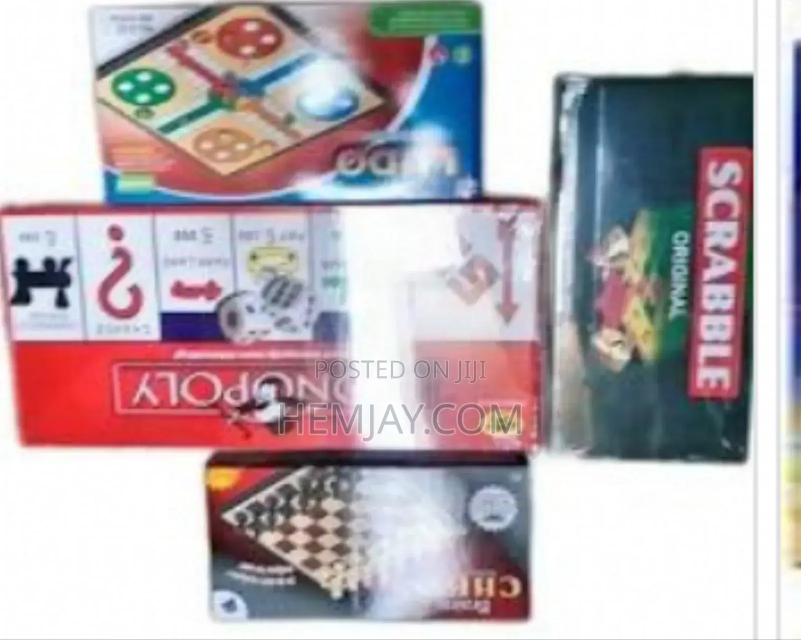 Quality Ludo, Chess, Monopoly, Dart, Scrabble Whot (Holiday Promo)