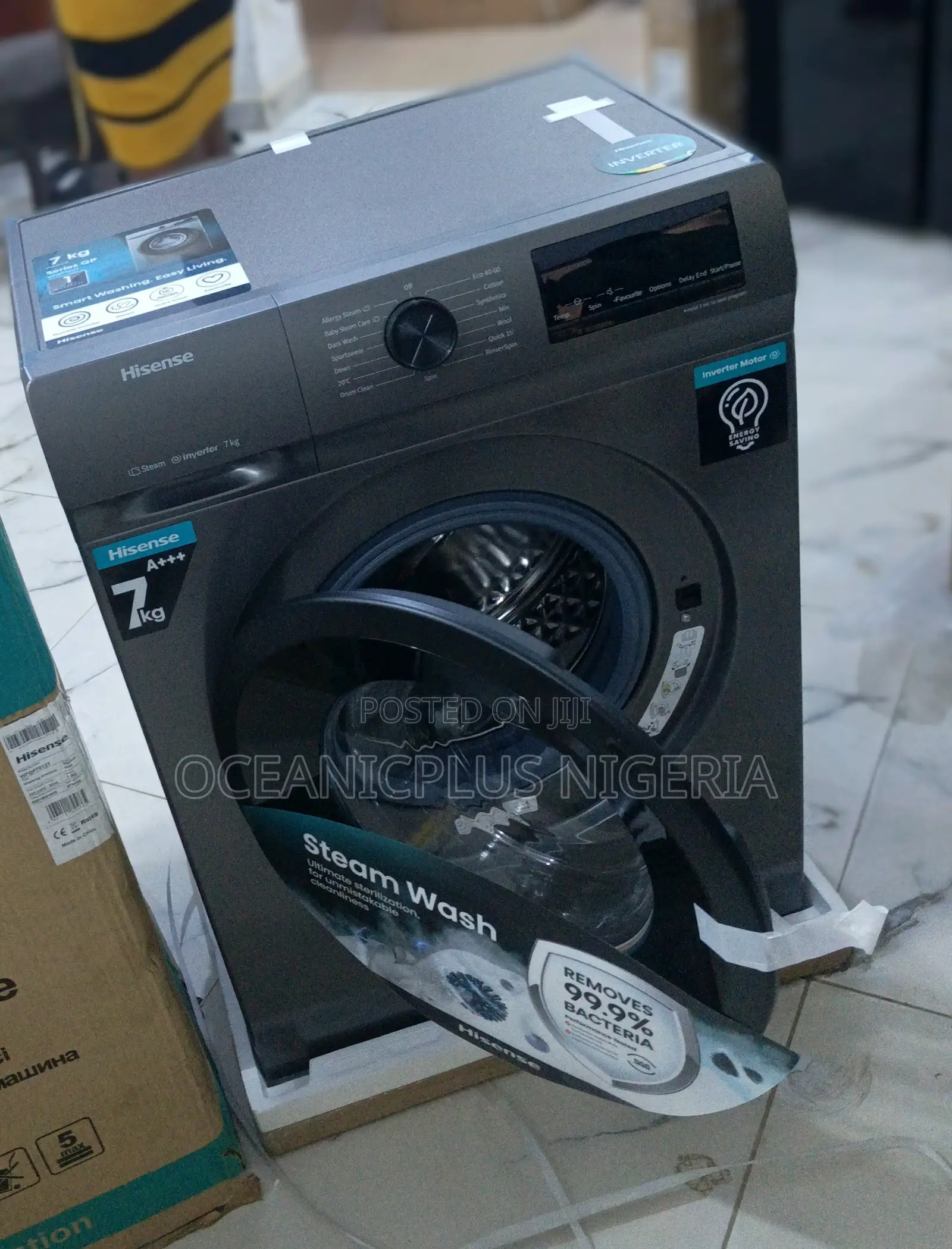 Smart Design Hisense 7kg Front-Load Inverter Automatic Washing Machine