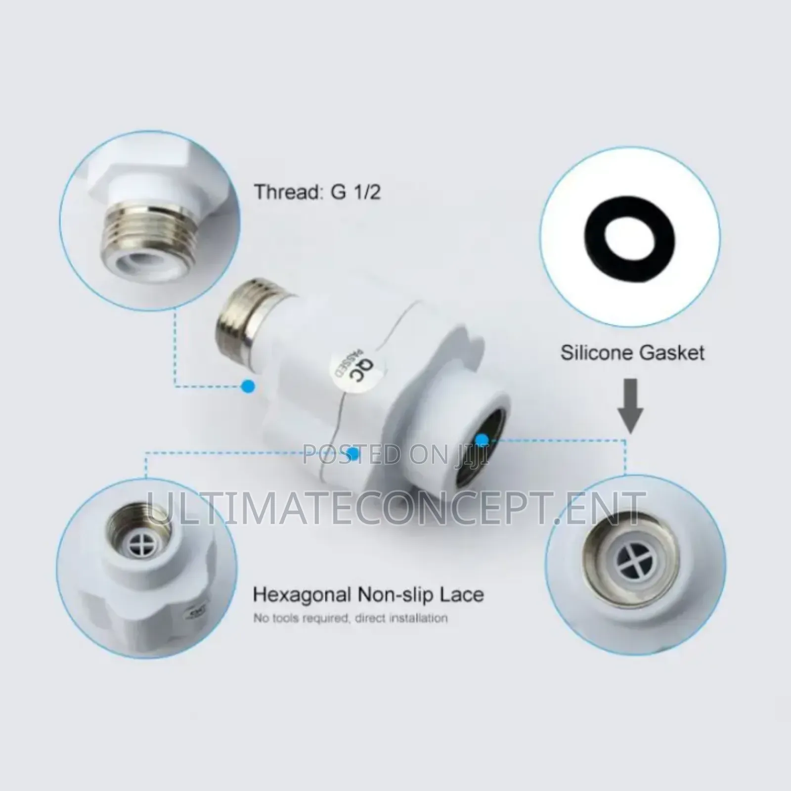 Anti-Electric Shock Water Heater Connector