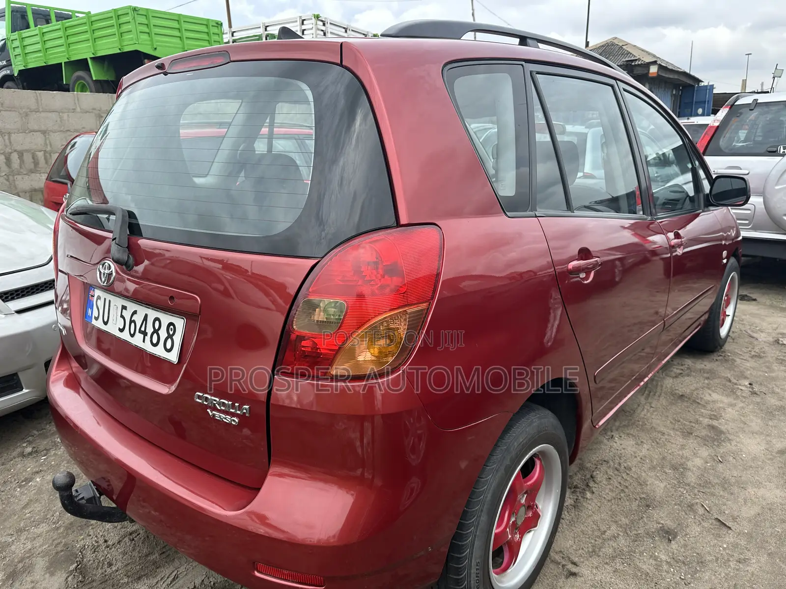 Toyota Corolla Verso 1.6 2004 Red