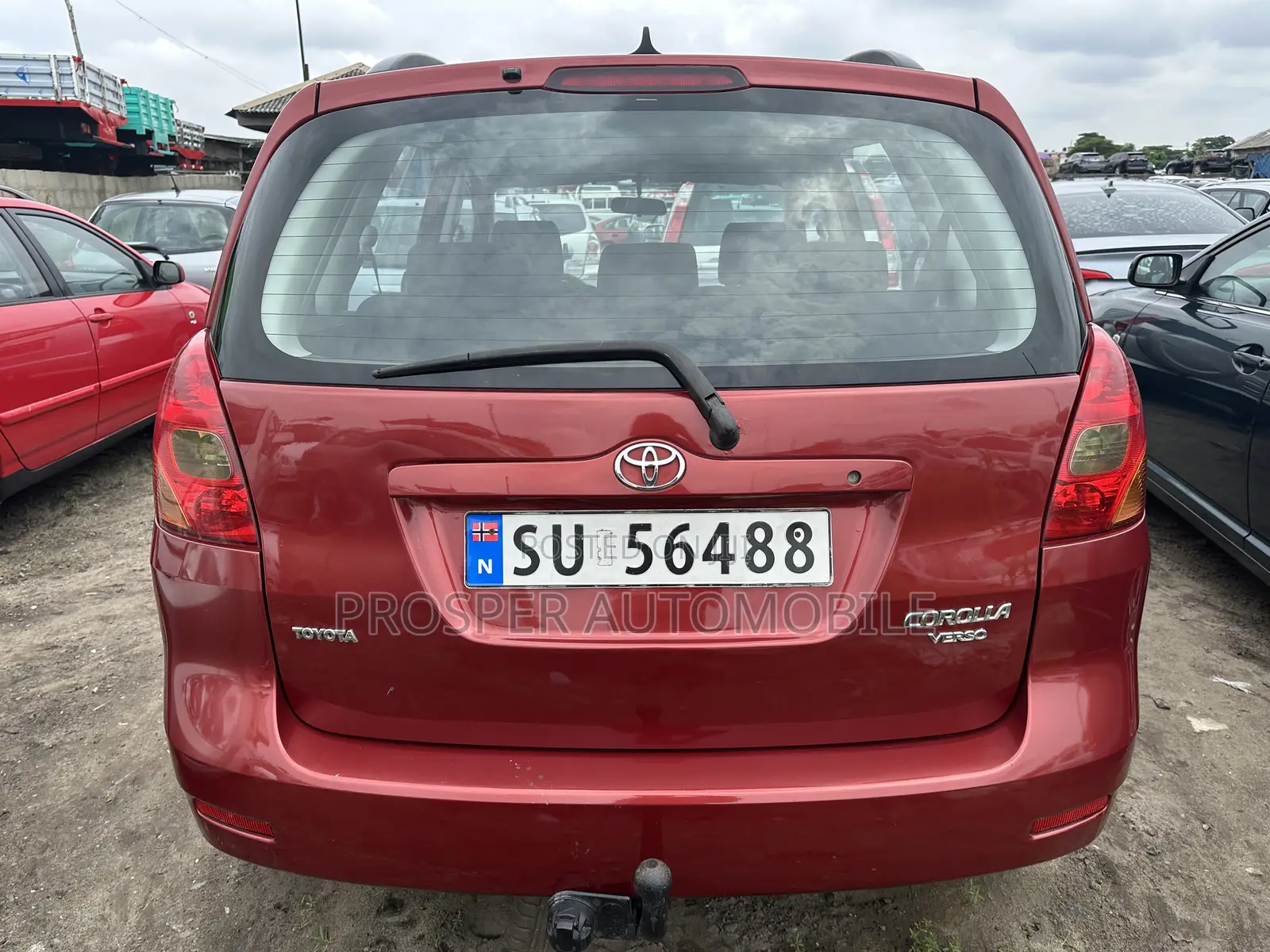 Toyota Corolla Verso 1.6 2004 Red