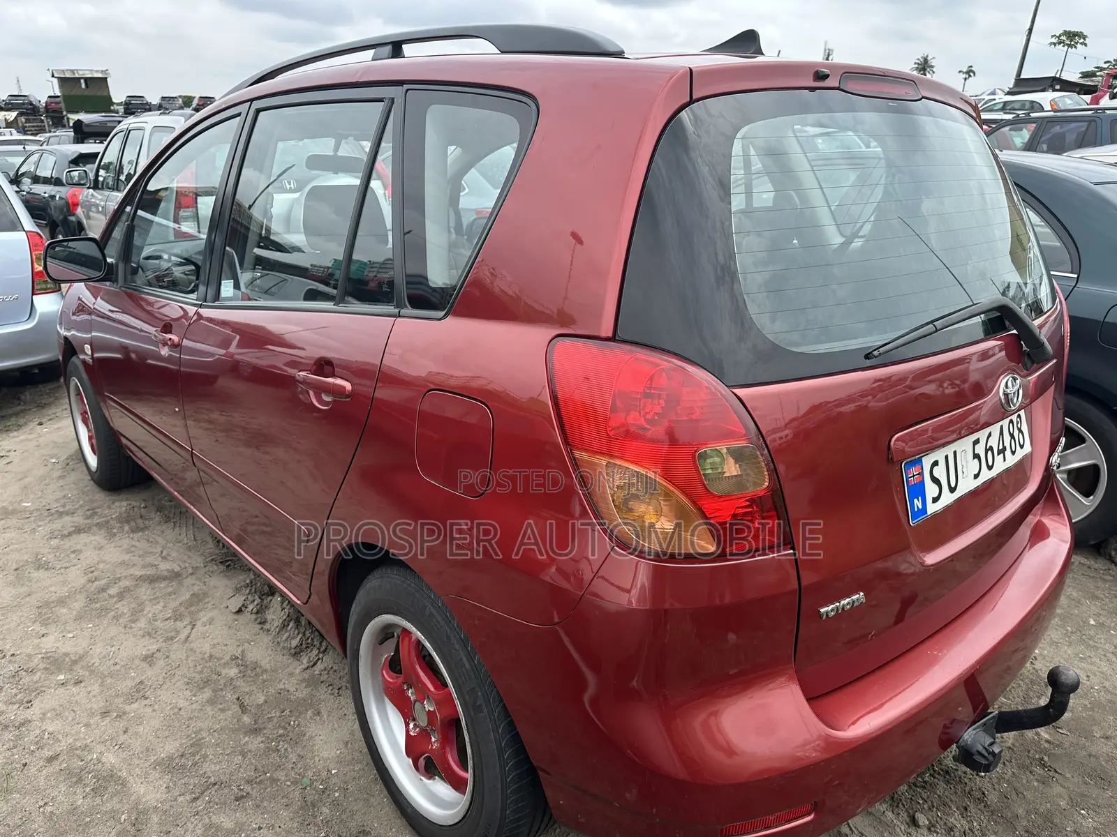 Toyota Corolla Verso 1.6 2004 Red