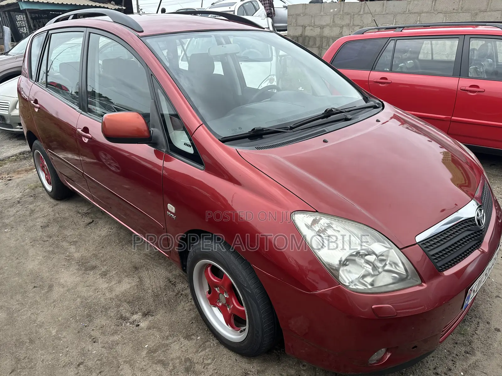 Toyota Corolla Verso 1.6 2004 Red