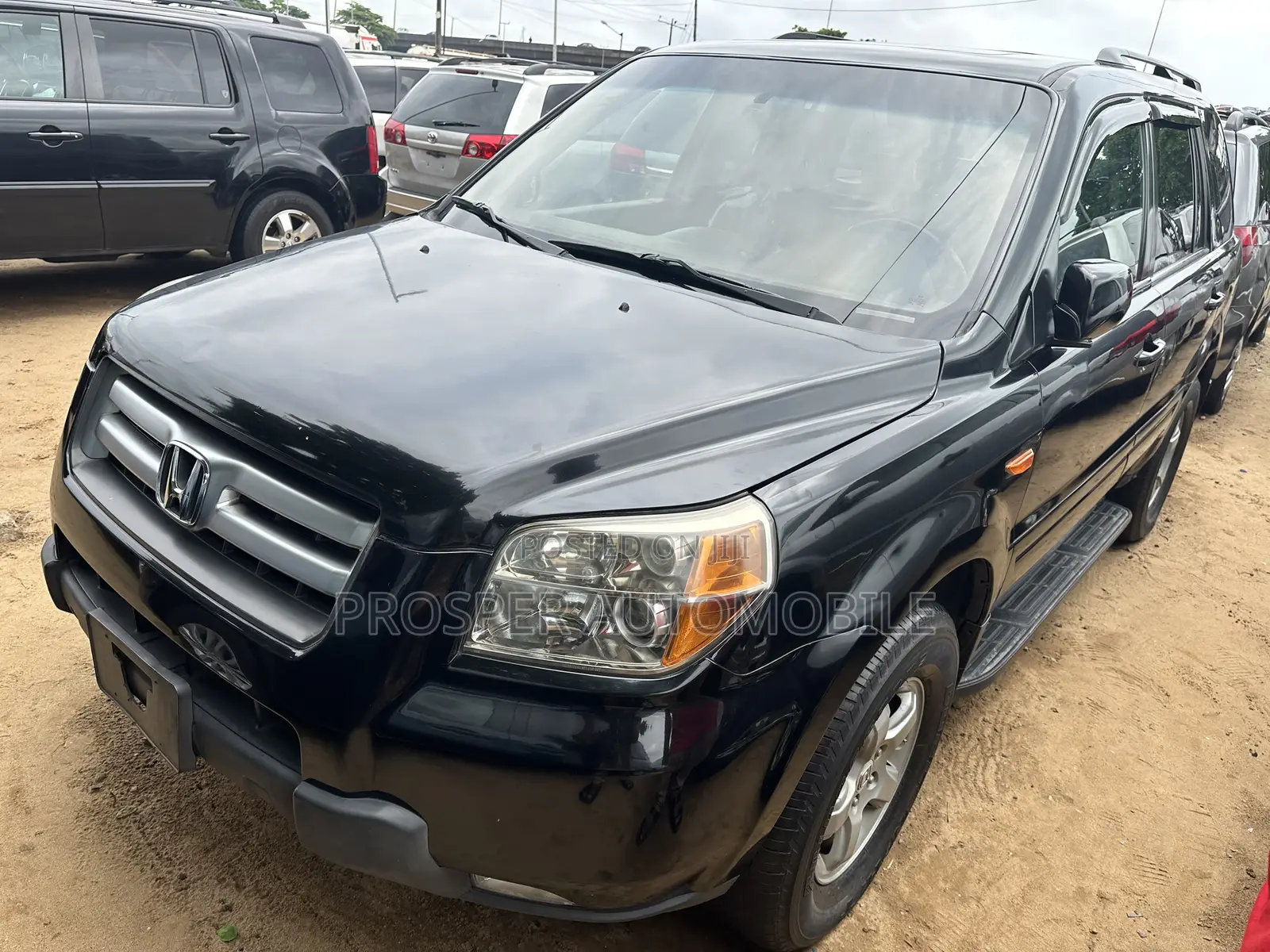Honda Pilot EX 4x4 (3.5L 6cyl 5A) 2007 Black