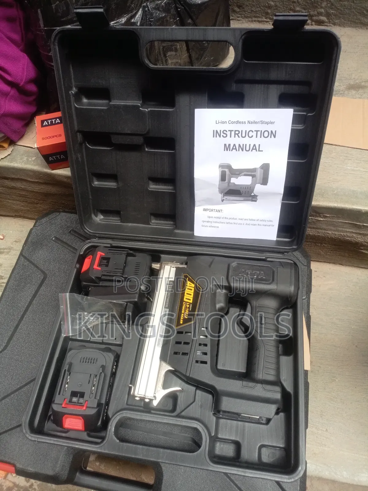 Cordless Stapler Machine