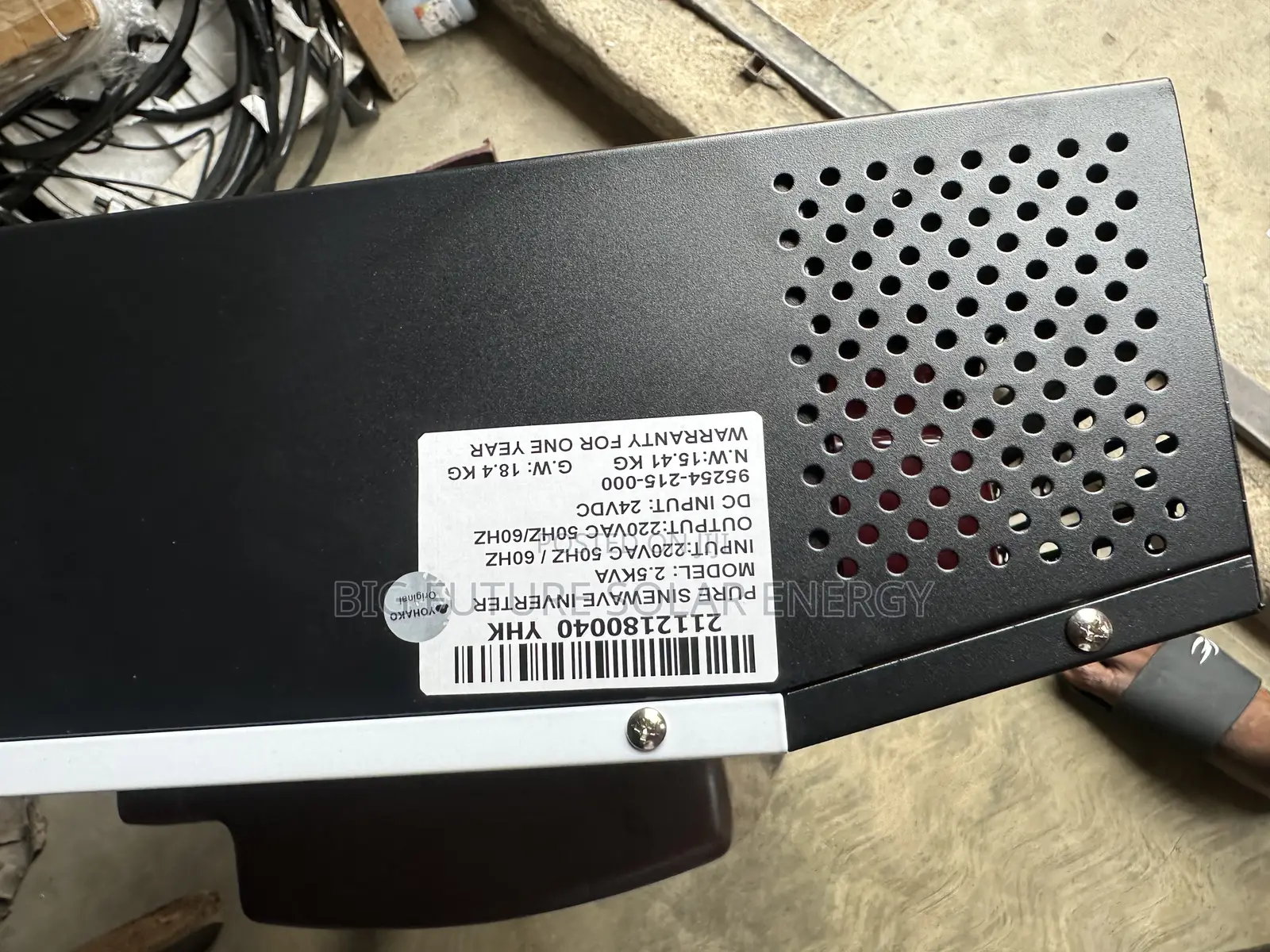 2.5kva Yohako Solar Inverter 24v