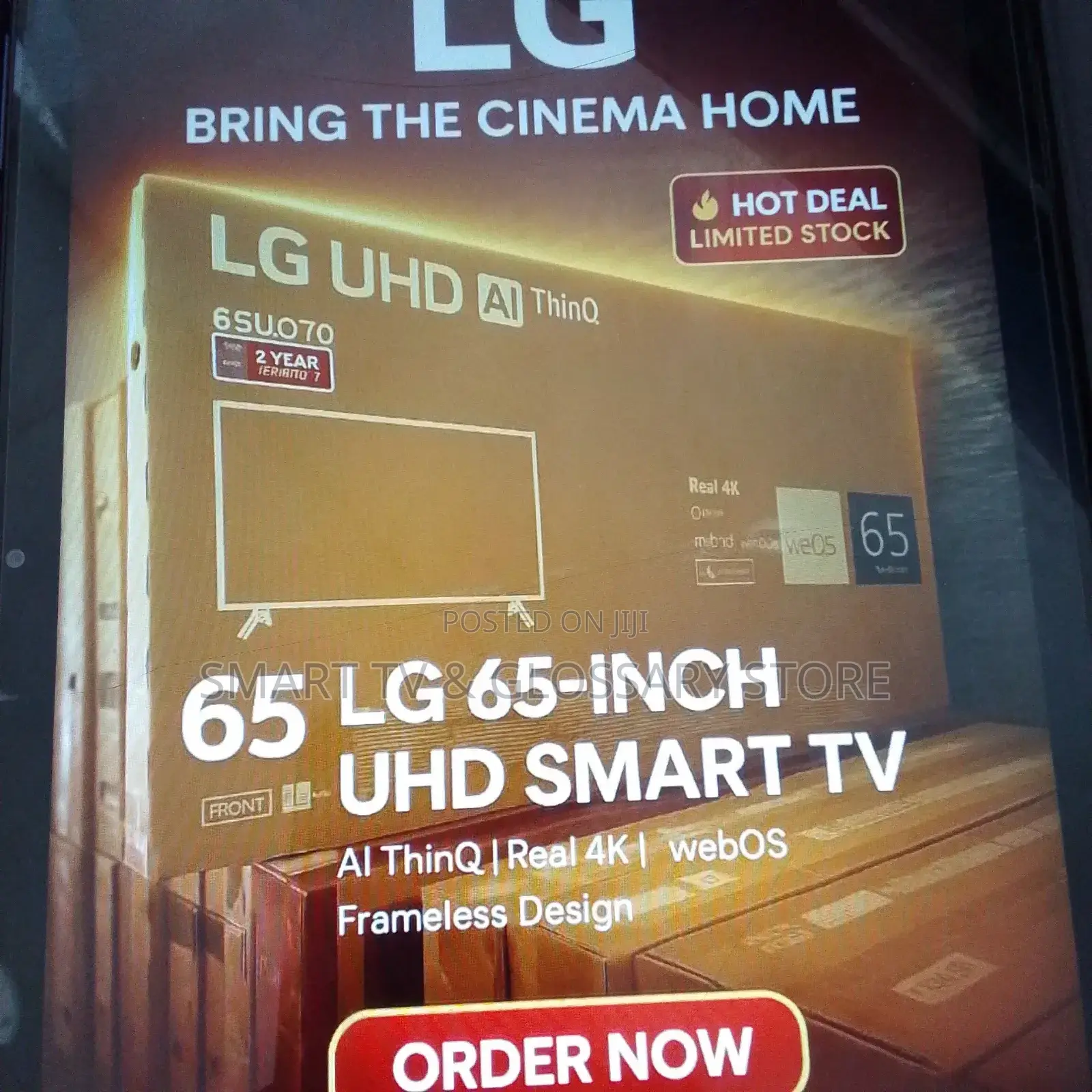 Lg 65 Inches Voice Activated Narrator