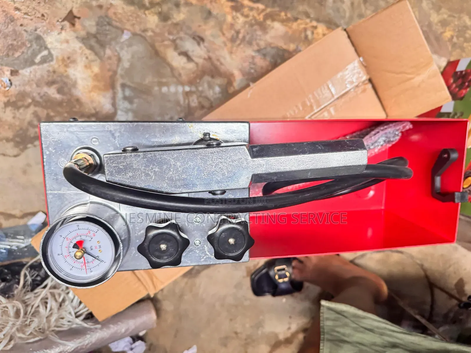 Pneumatic Hand Pump 500bar
